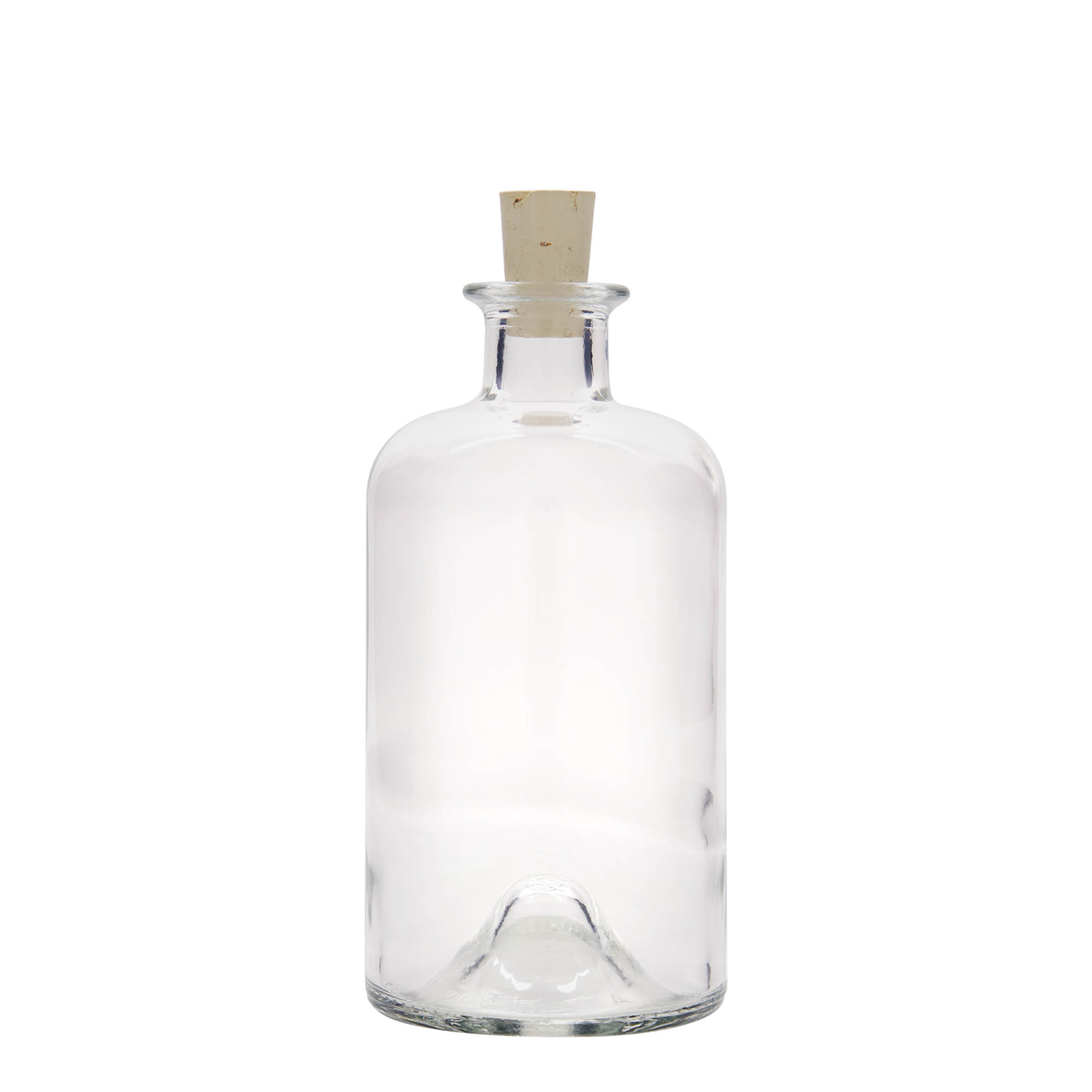 500 ml butelka szklana aptekarza 'Doktor', szyjka: korek