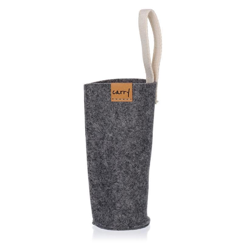 Etui CARRY Sleeve, materiał tekstylny, kolor szary