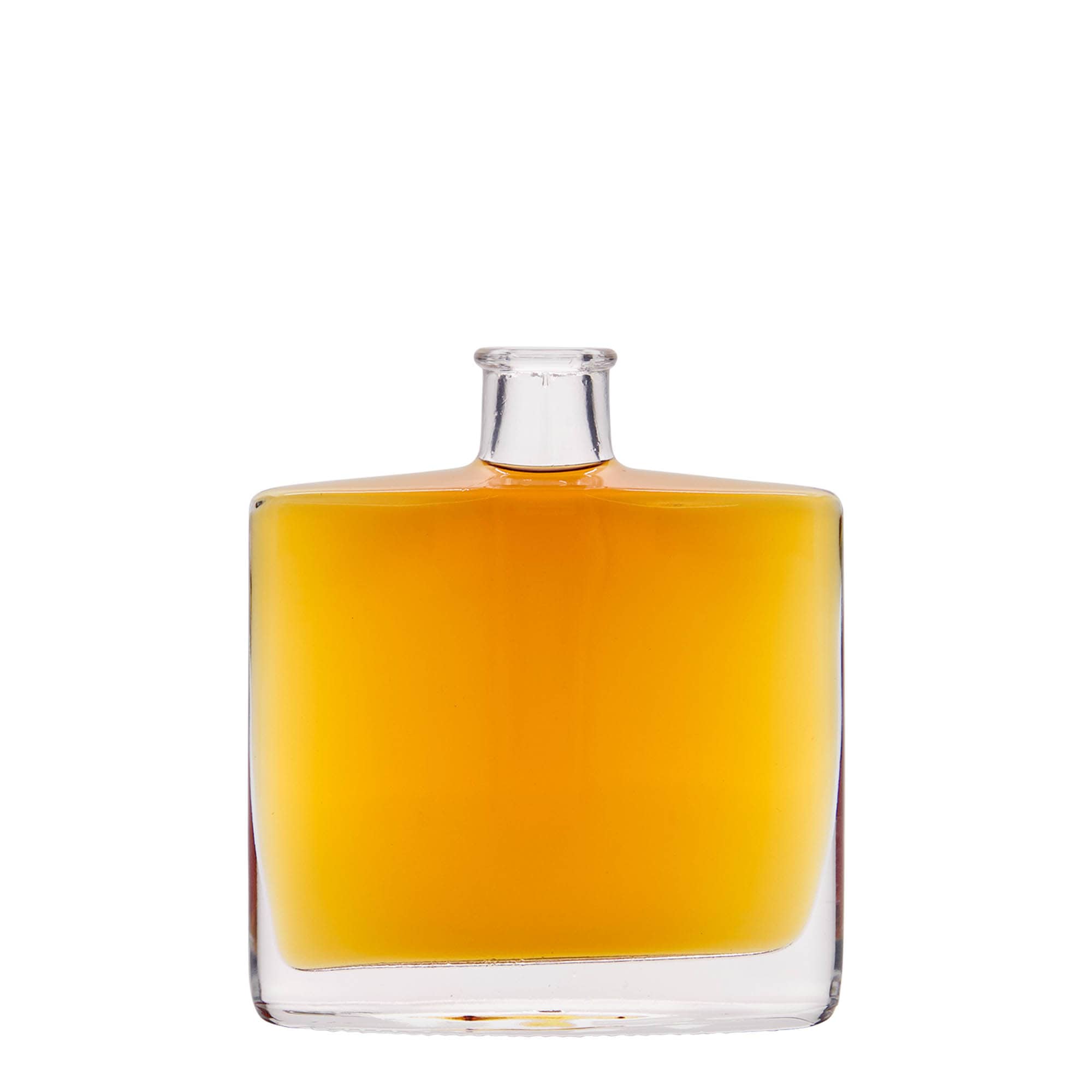 Butelka szklana 200 ml „Zorbas”, owalna, szyjka: korek