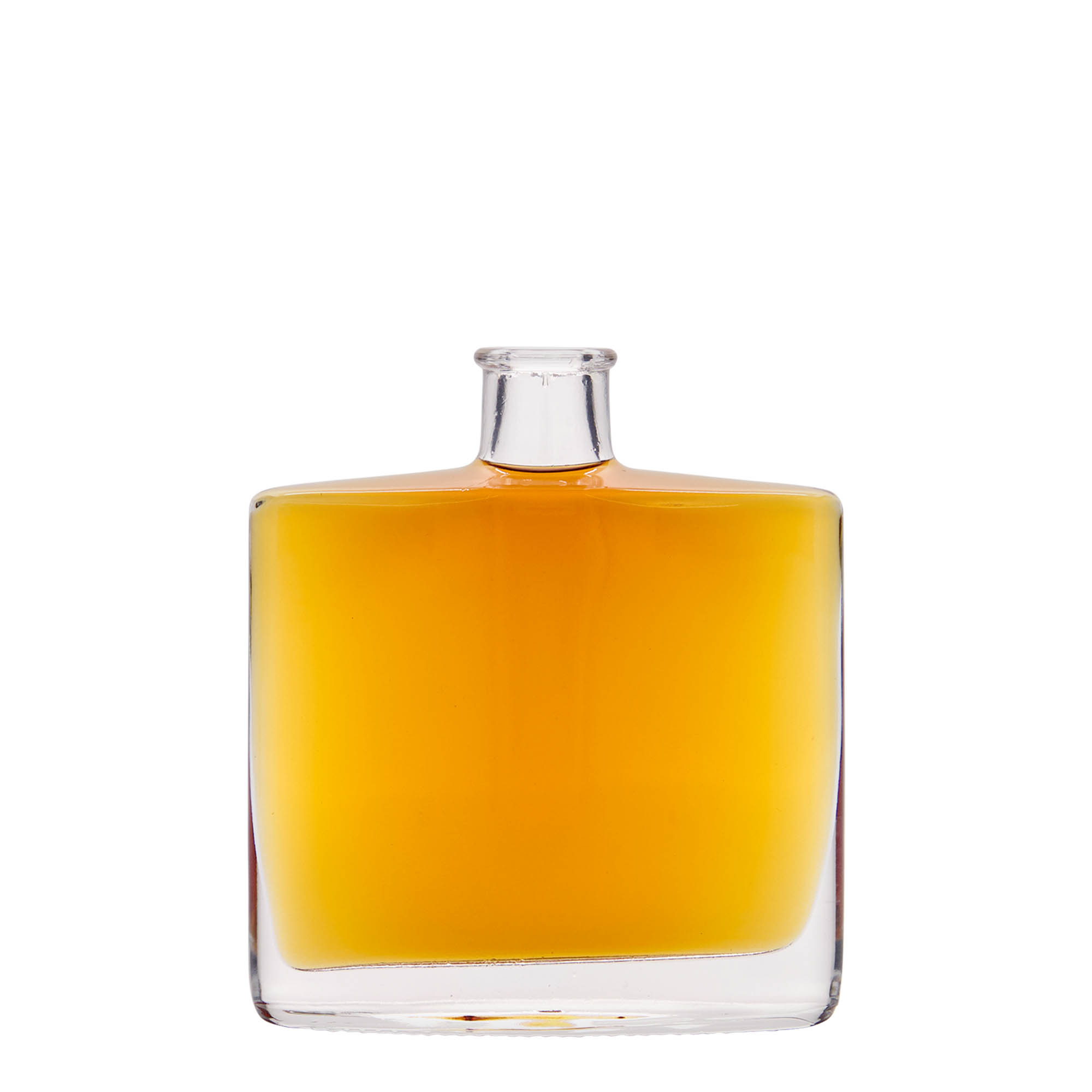 Butelka szklana 200 ml „Zorbas”, owalna, szyjka: korek Butelka szklana 200 ml „Zorbas”, owalna, szyjka: korek