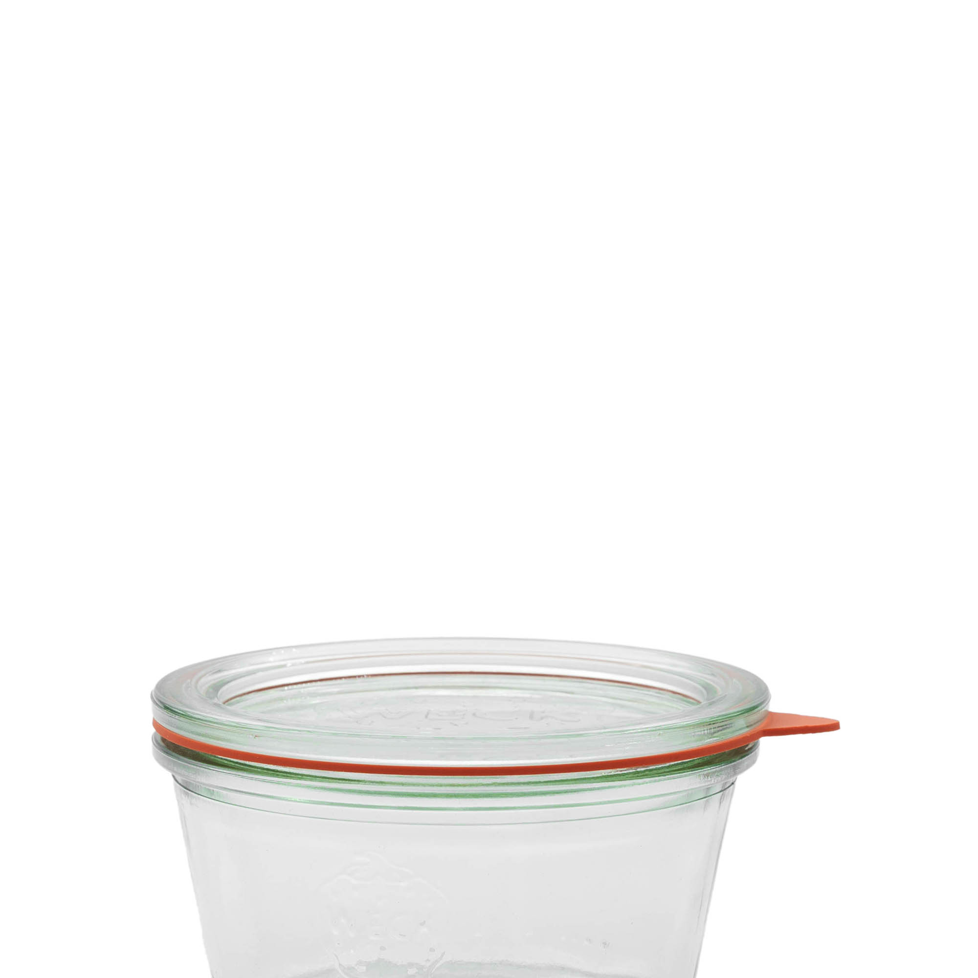 Pierścień do wekowania WECK RR100 #, czerwony, wylot: krawędź okrągła Pierścień do wekowania WECK RR100 #, czerwony, wylot: krawędź okrągła