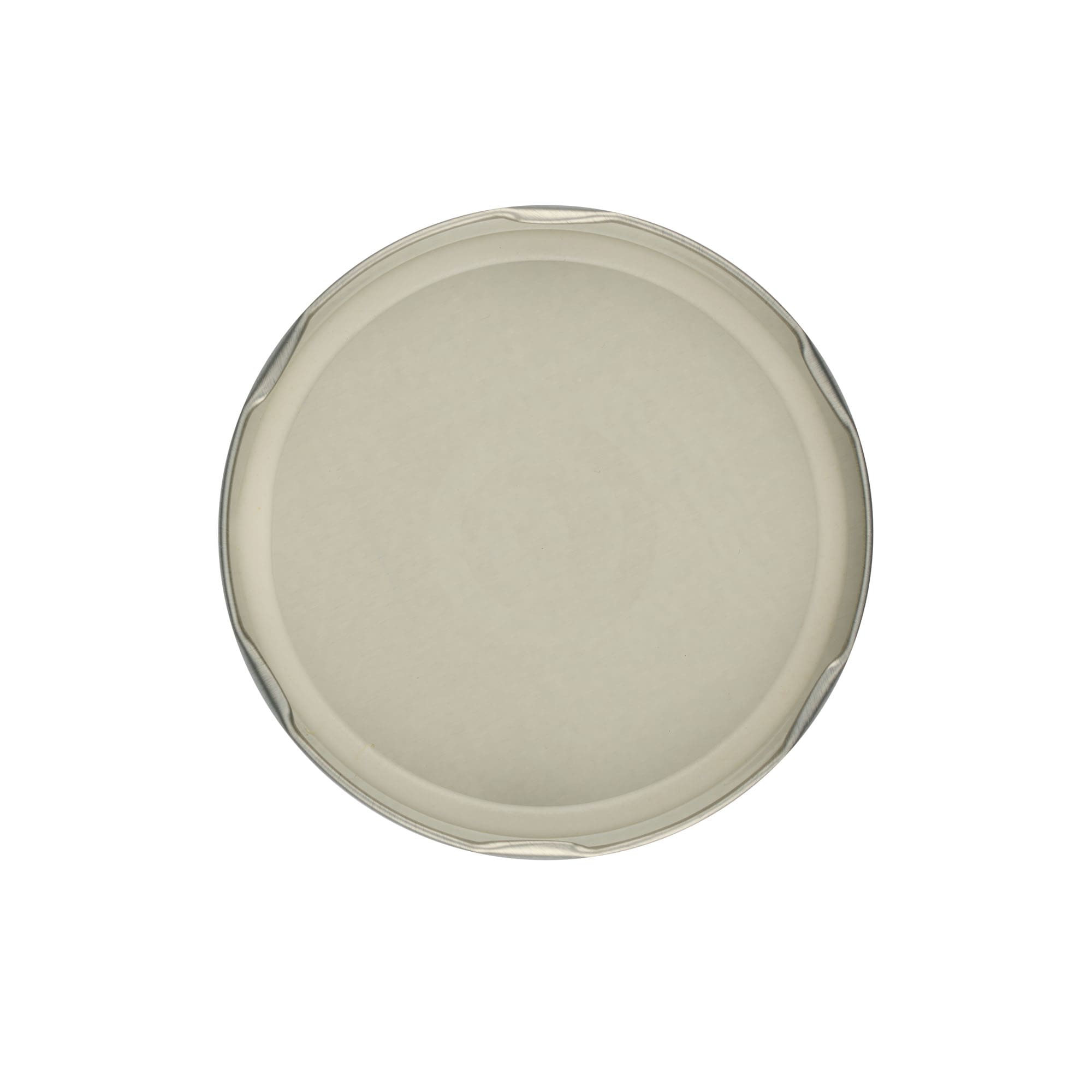 Zakrywka Twist-Off, blacha biała, srebrna, do szyjki: TO 100