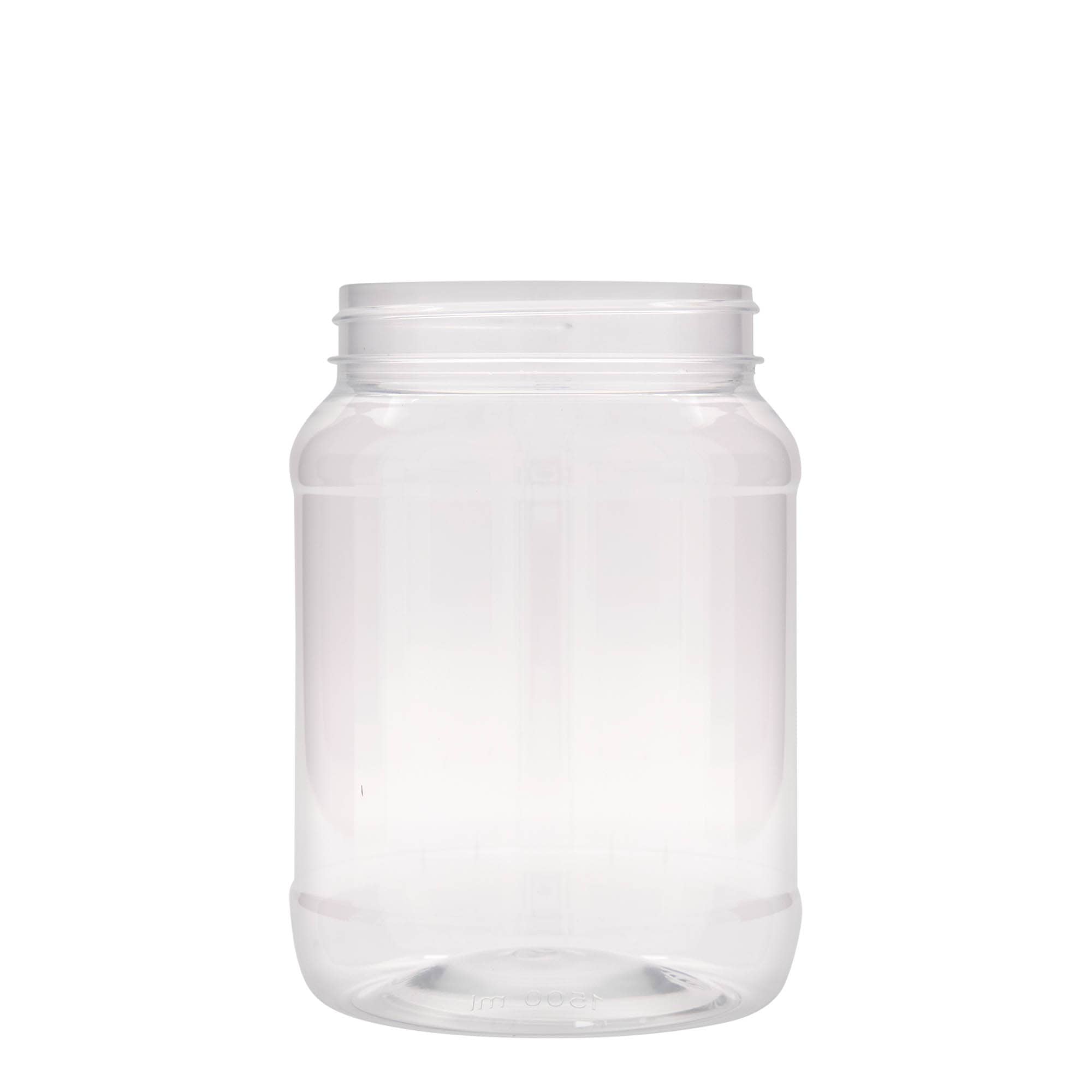 1500 ml słoiczek PET 'Lulu', tworzywo sztuczne, zamknięcie: 100/400