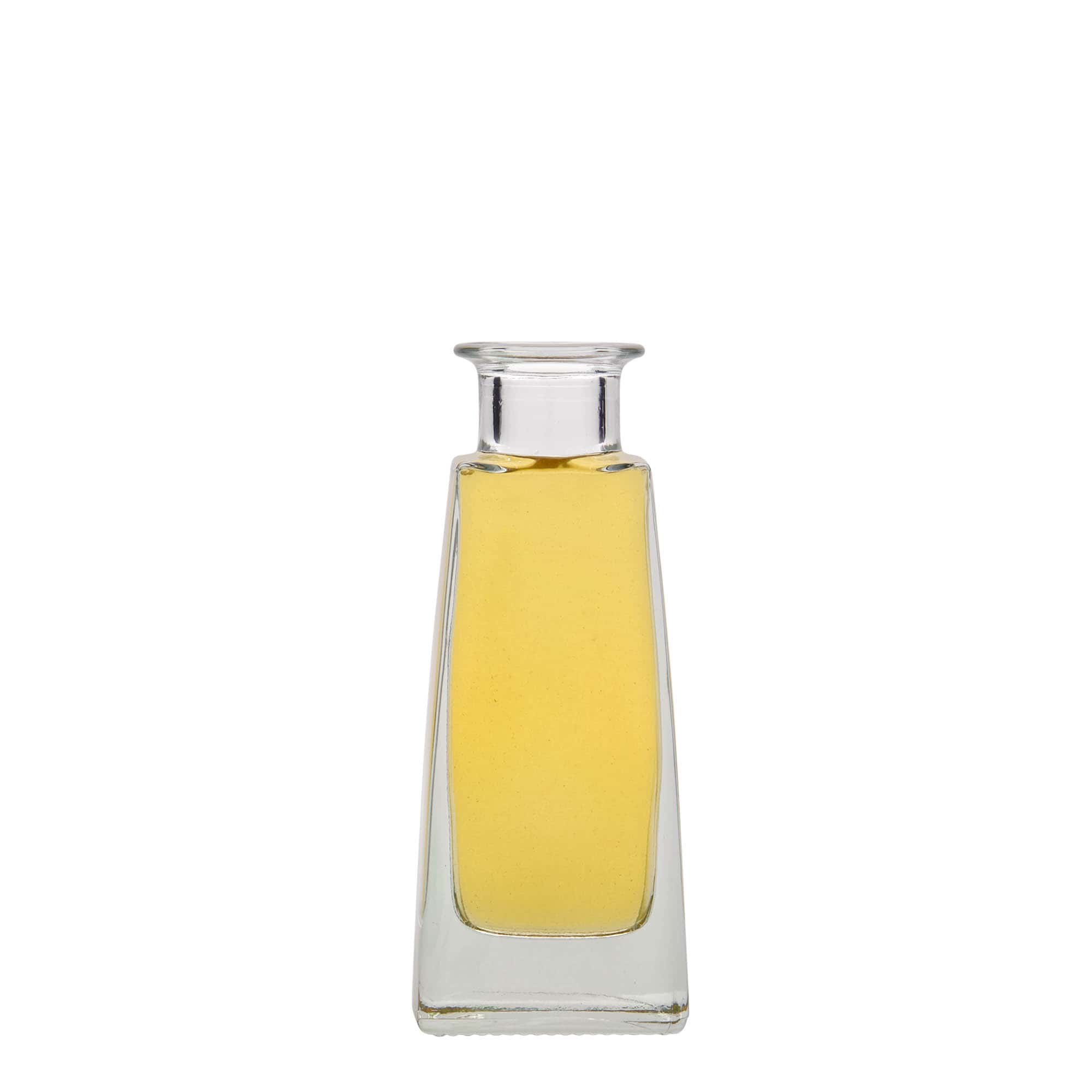 100 ml butelka szklana „Timmy”, prostokątna, wylot: korek 100 ml butelka szklana „Timmy”, prostokątna, wylot: korek