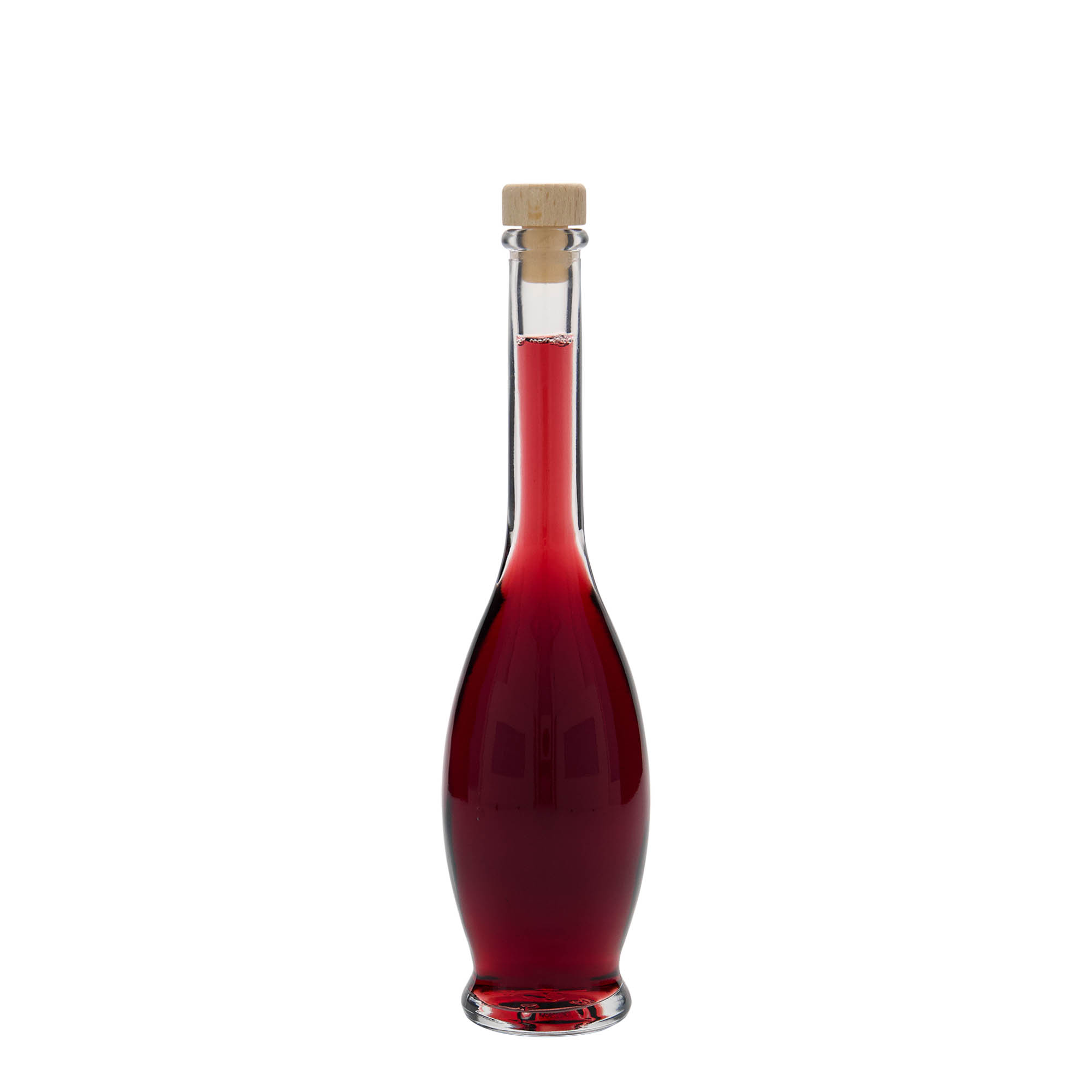 100 ml szklana butelka „Gina”, otwór: korek 100 ml szklana butelka „Gina”, otwór: korek