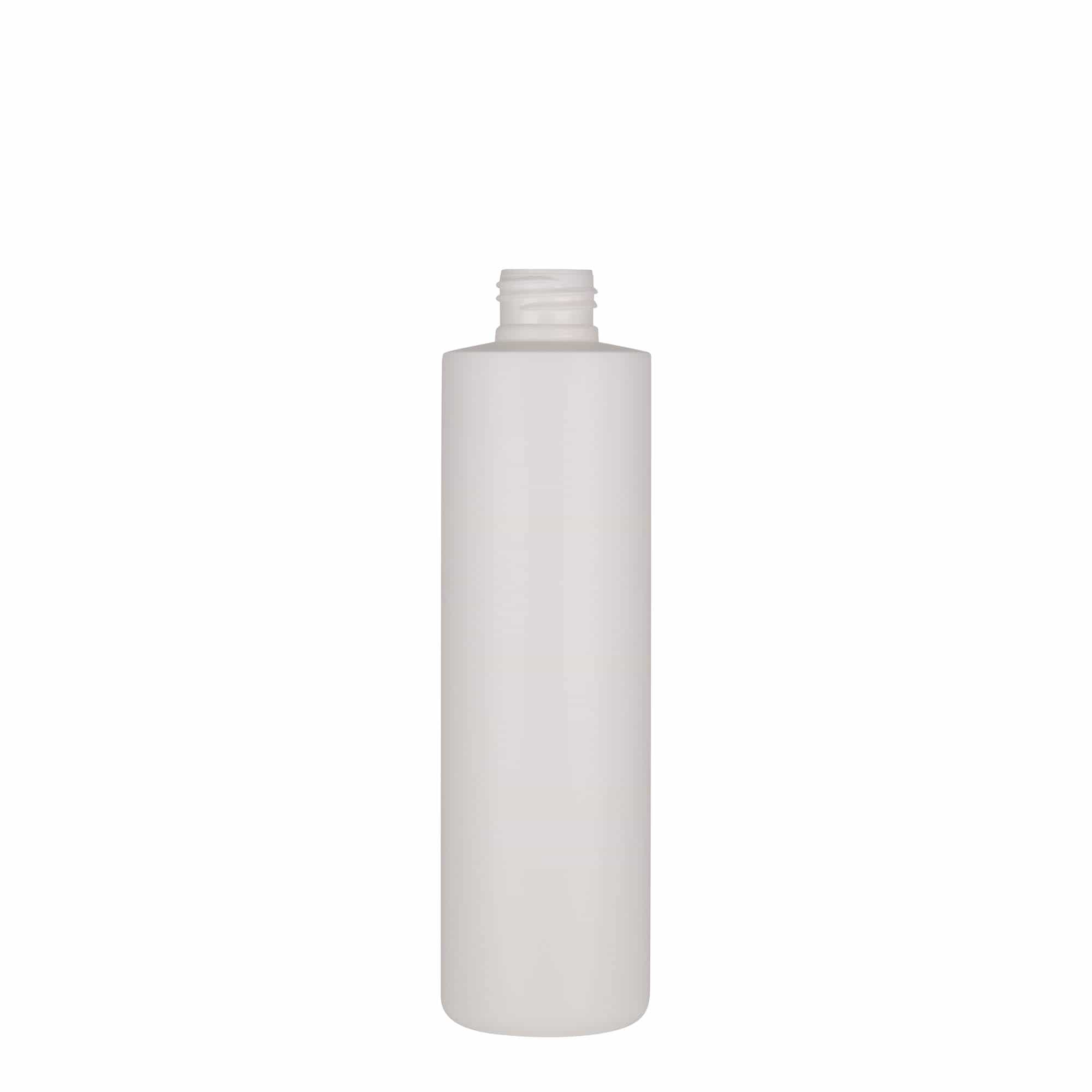 250 ml butelka z tworzywa sztucznego 'Pipe', Green HDPE, kolor biały, zamknięcie: GPI 24/410 250 ml butelka z tworzywa sztucznego 'Pipe', Green HDPE, kolor biały, zamknięcie: GPI 24/410