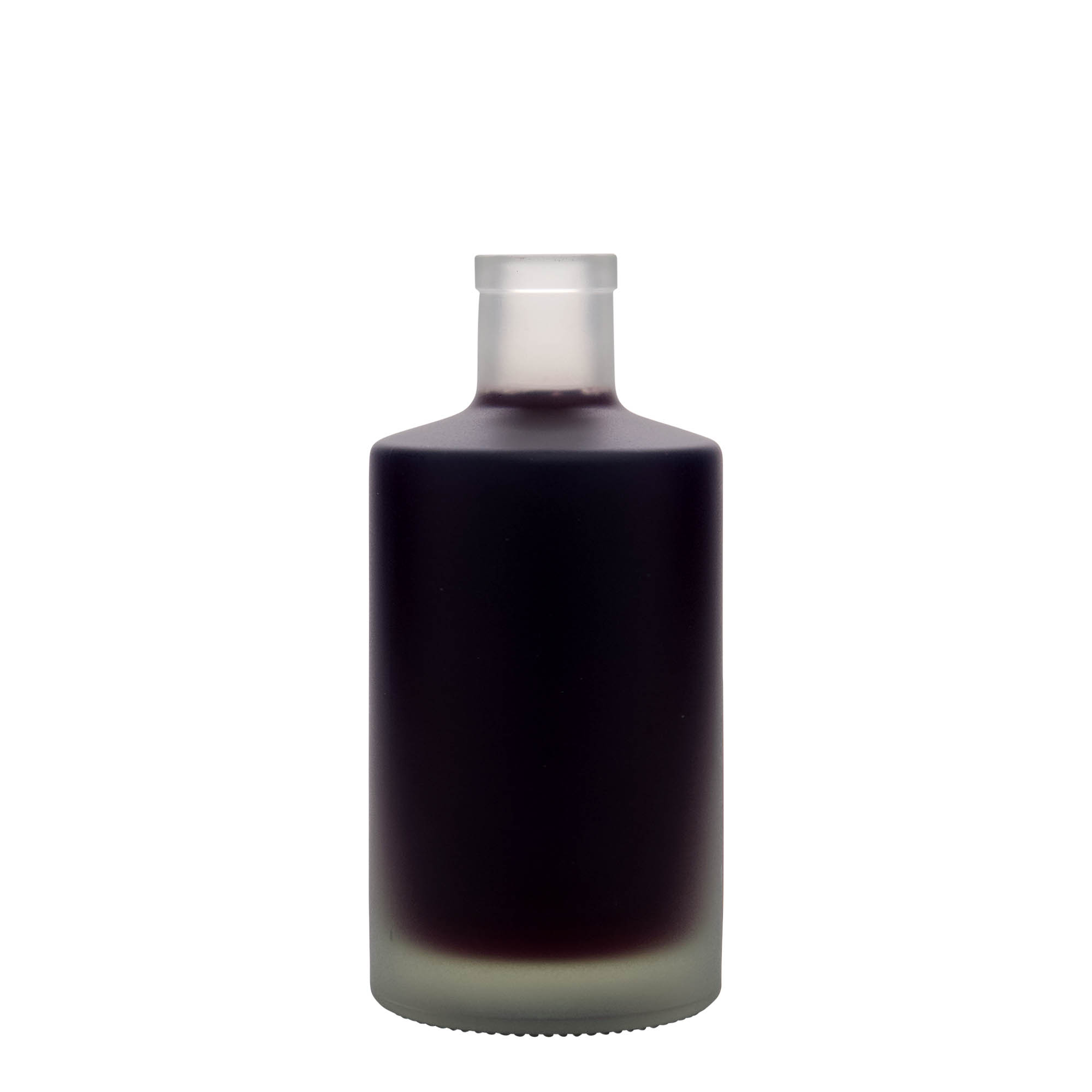 500 ml butelka szklana 'Caroline', matowa, szyjka: korek