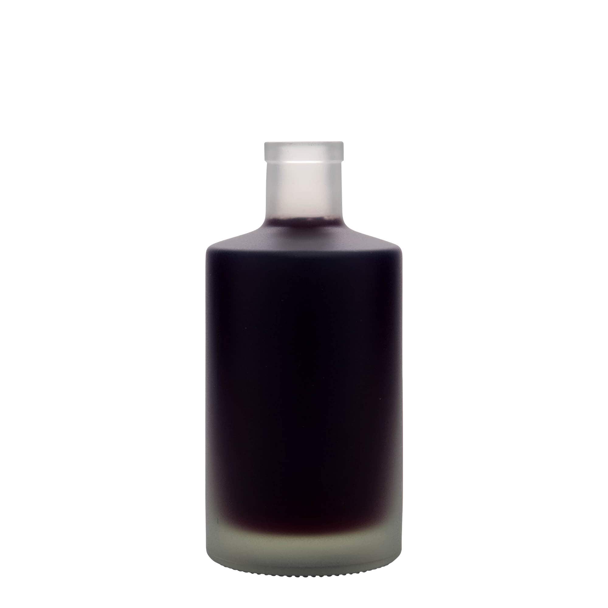 500 ml butelka szklana 'Caroline', matowa, szyjka: korek 500 ml butelka szklana 'Caroline', matowa, szyjka: korek