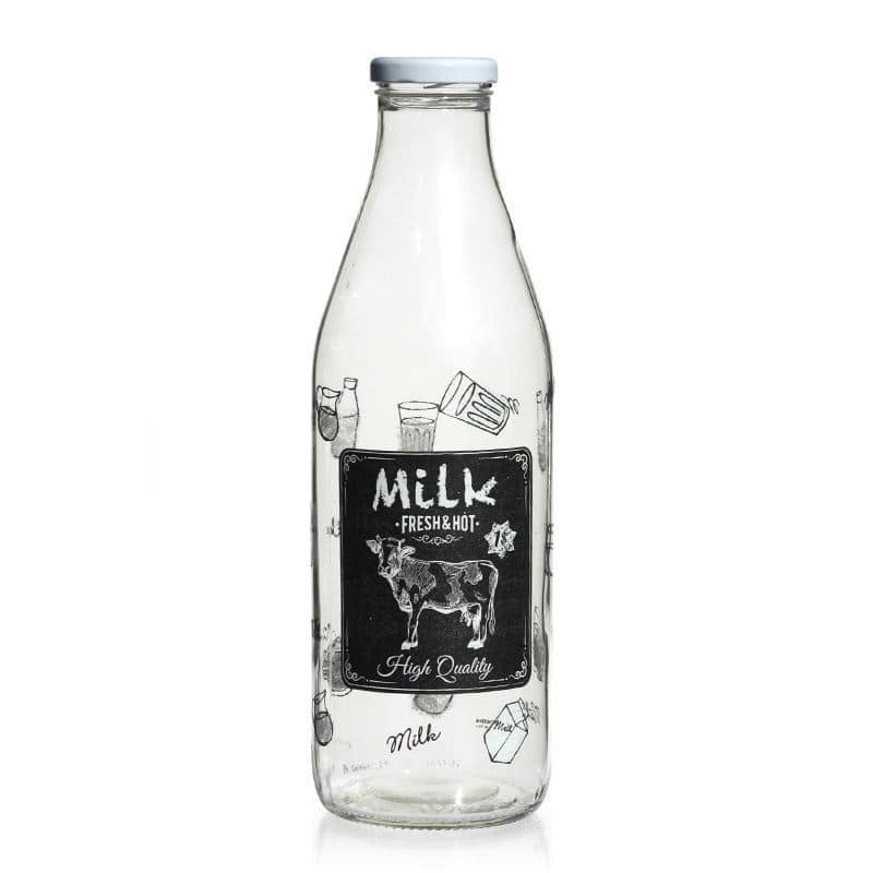 1000 ml butelka do mleka 'Lavagna', zamknięcie: twist off(TO 43)