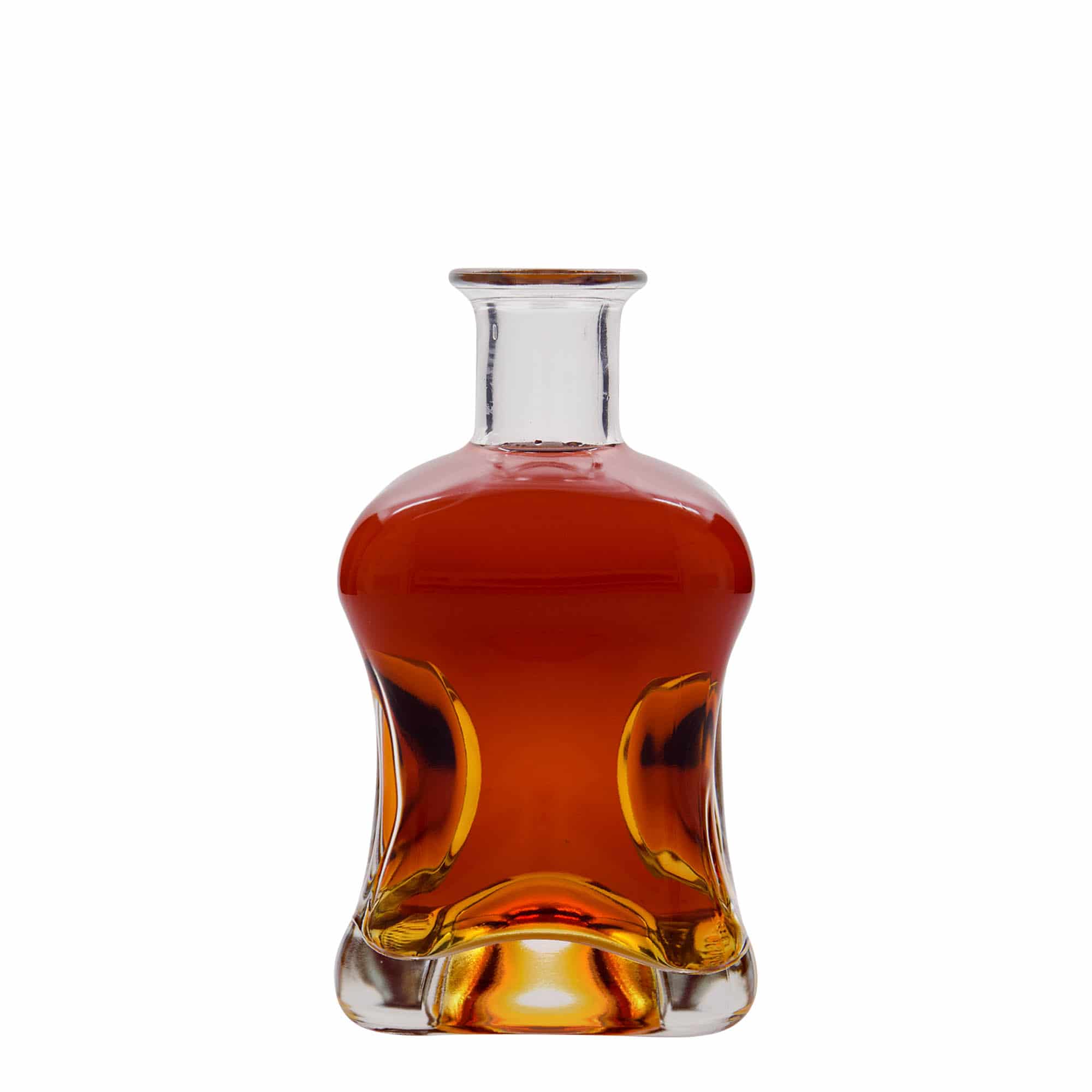 500 ml butelka szklana 'Dublin', kwadratowa, zamknięcie: korek