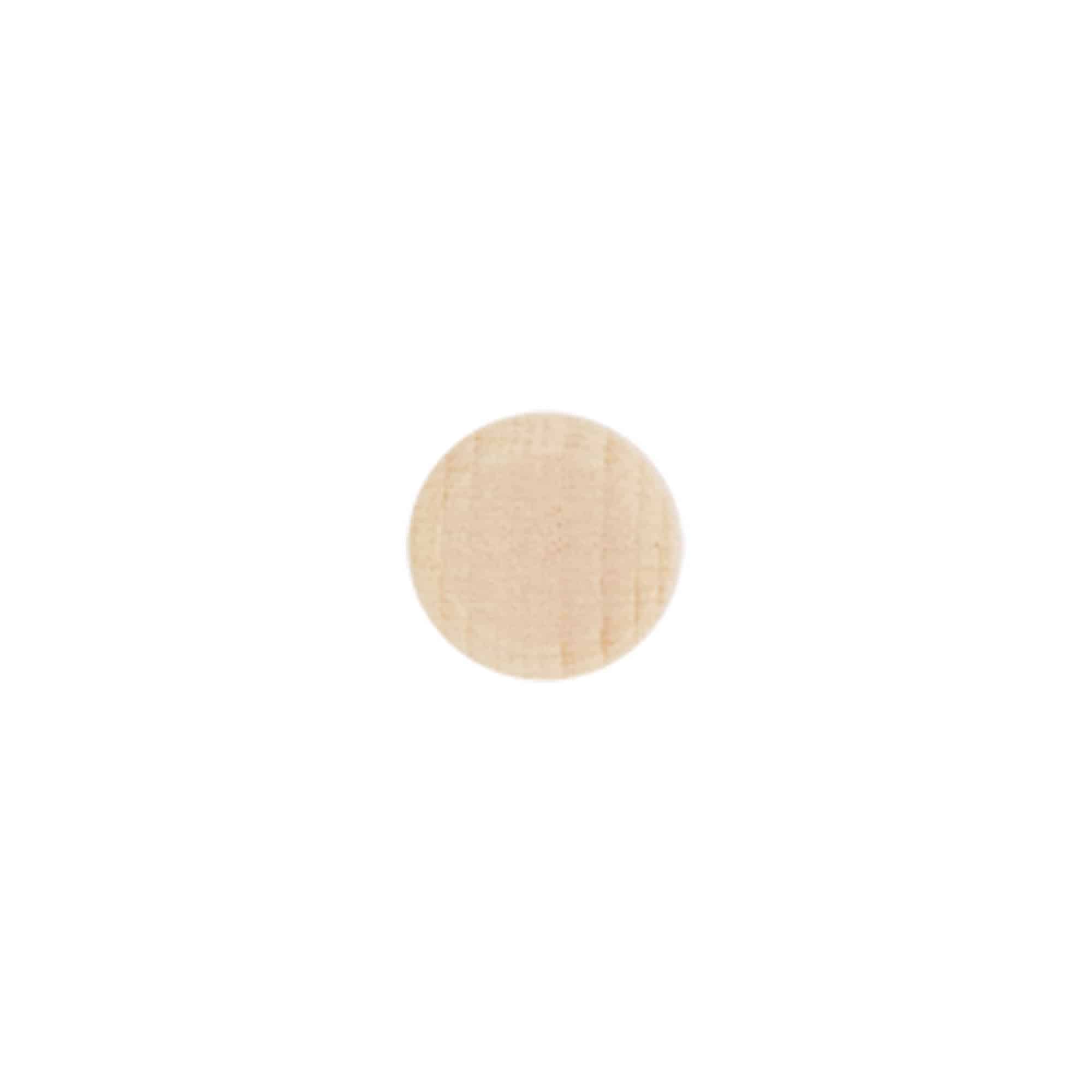 Korek z uchwytem 11 mm, drewno/plastik, do ustnika: korek