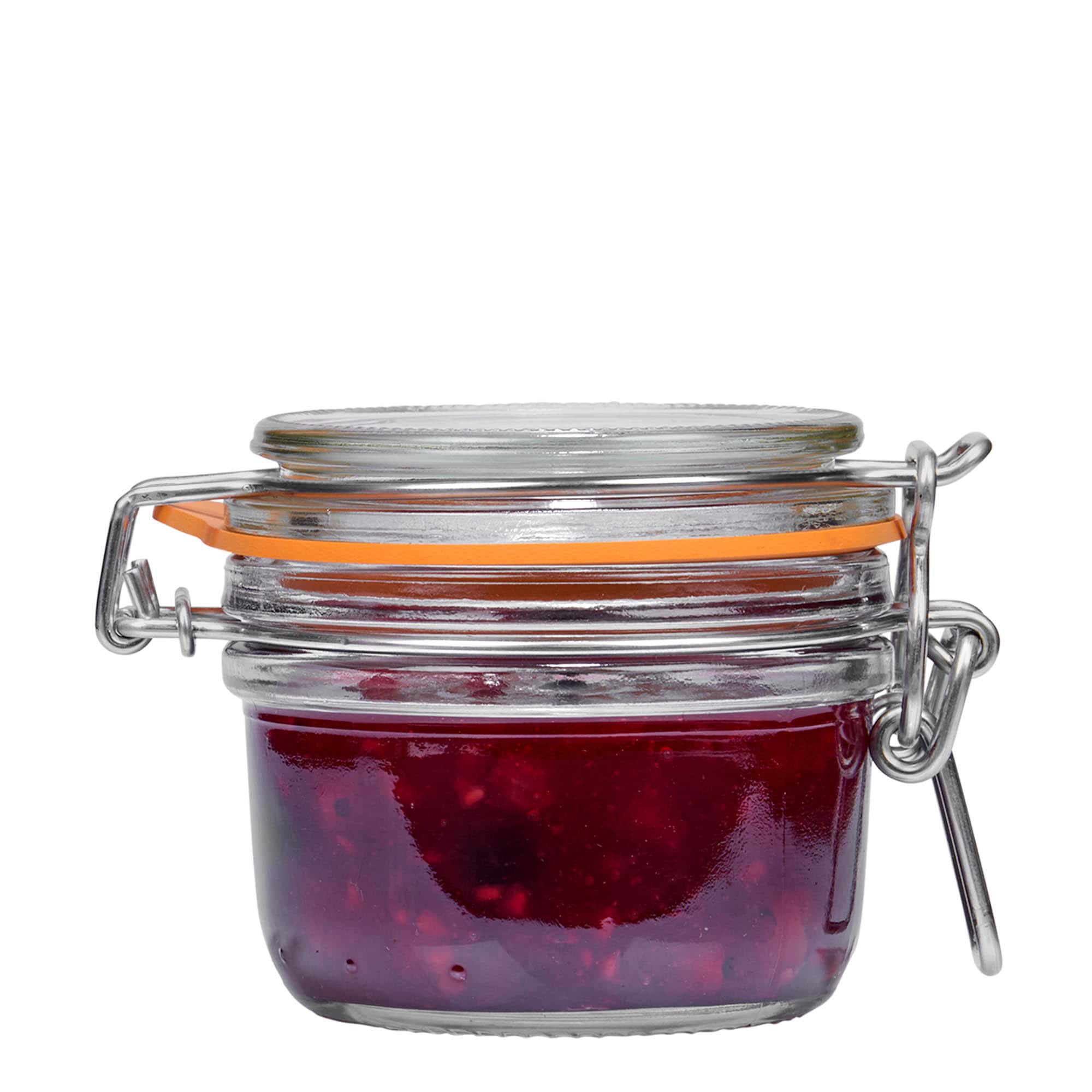 125 ml słoik z zamknięciem drucianym 'Le Parfait Super Terrine', otwór: zamknięcie druciane