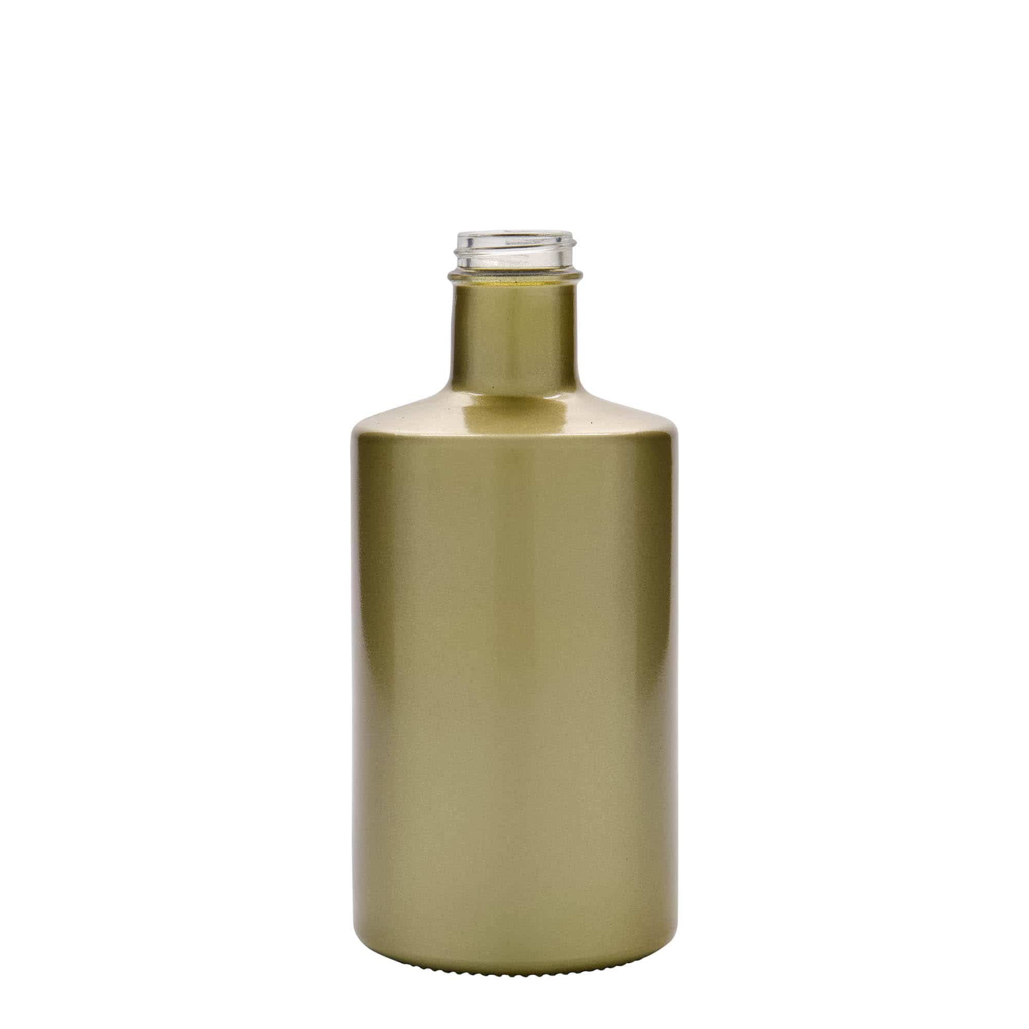 500 ml butelka szklana 'Caroline', kolor złoty, zamknięcie: GPI 33