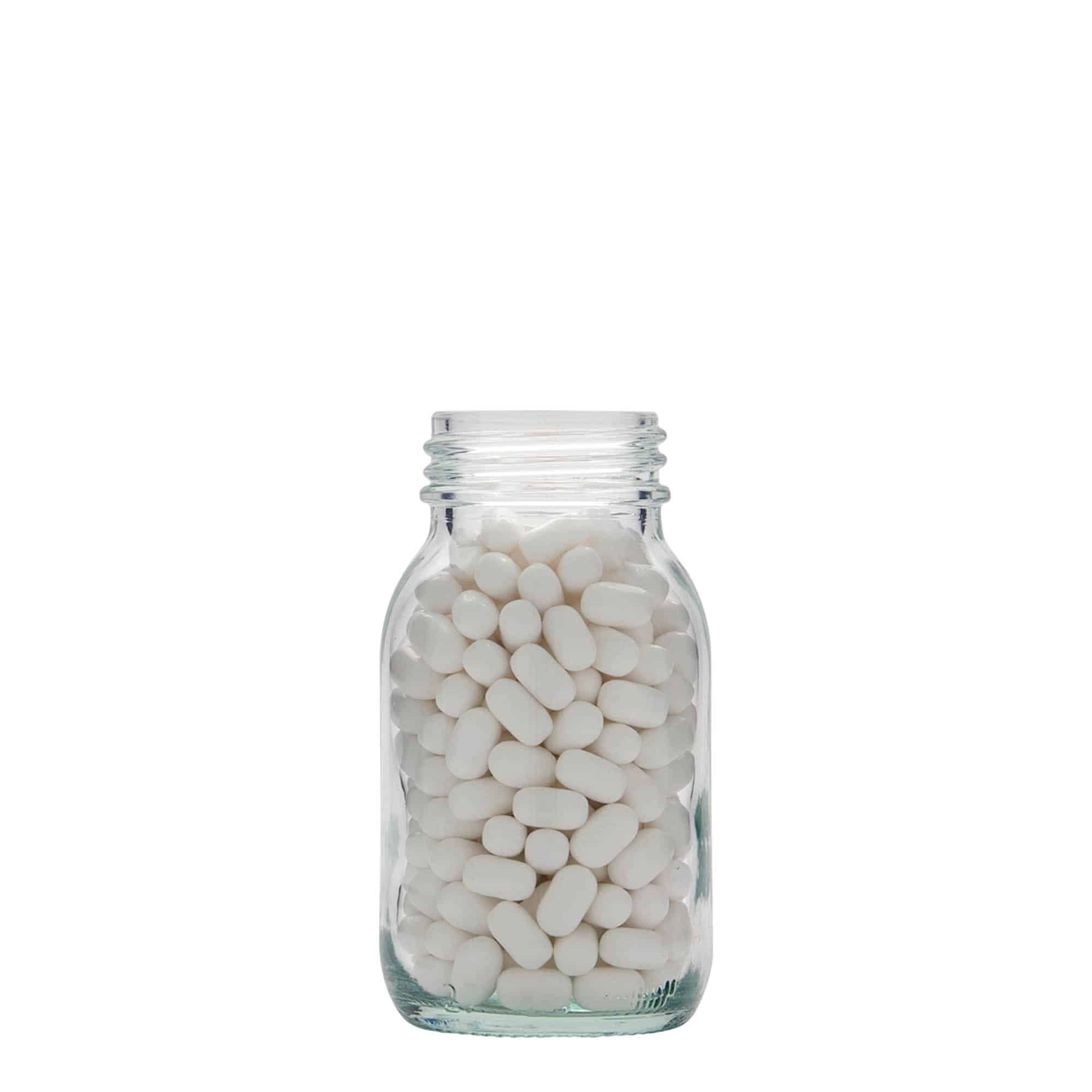 125 ml słoik z szerokim otworem, zamknięcie: DIN 40