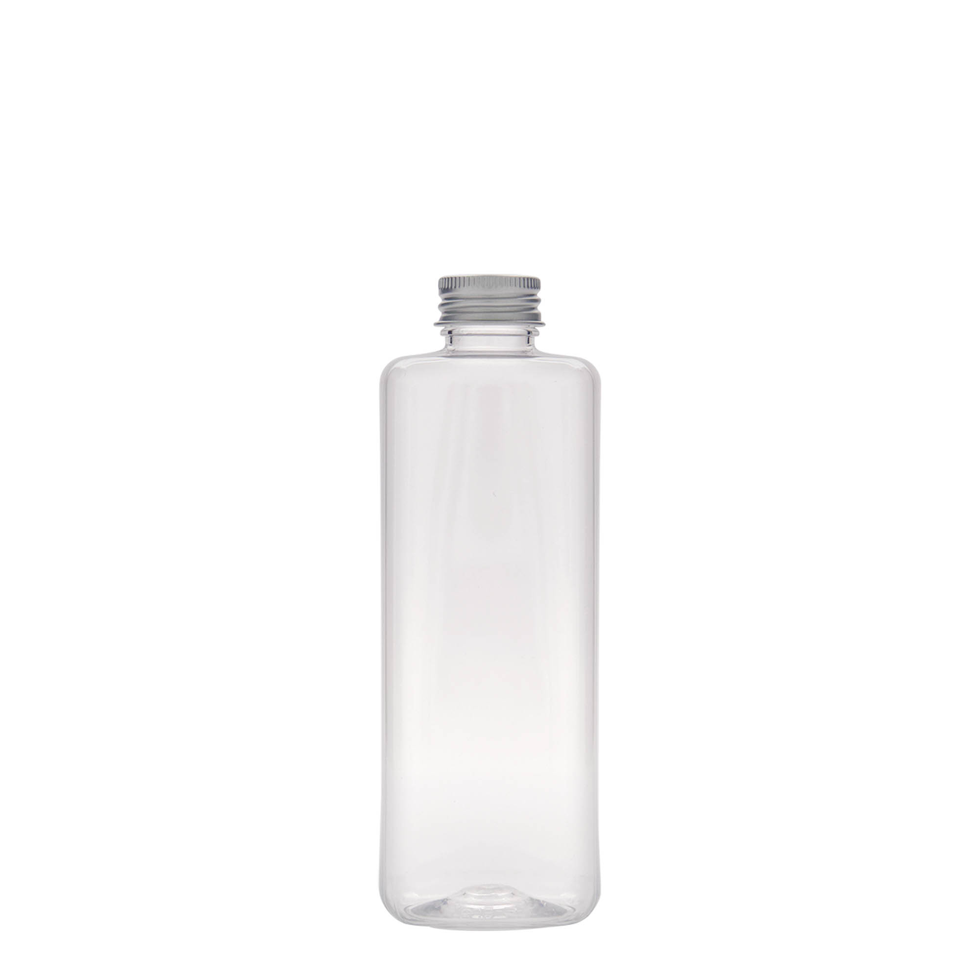 300 ml butelka PET „Karl”, kwadratowa, plastik, gwint: 24/410