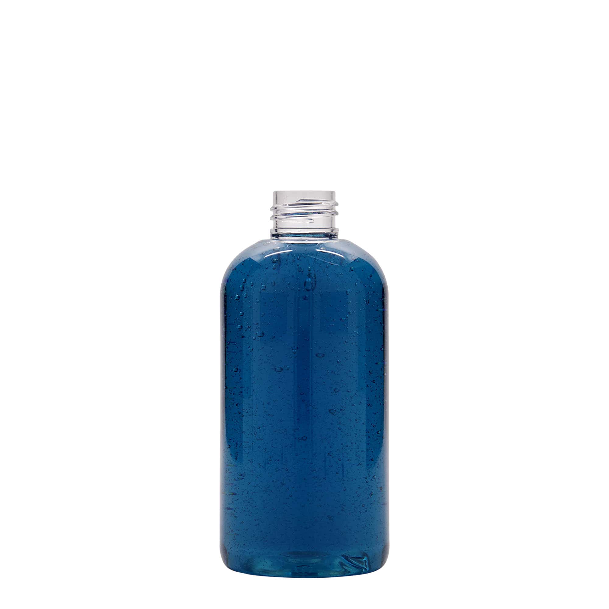250 ml butelka PET „Boston”, tworzywo sztuczne, gwint: 24/410 250 ml butelka PET „Boston”, tworzywo sztuczne, gwint: 24/410