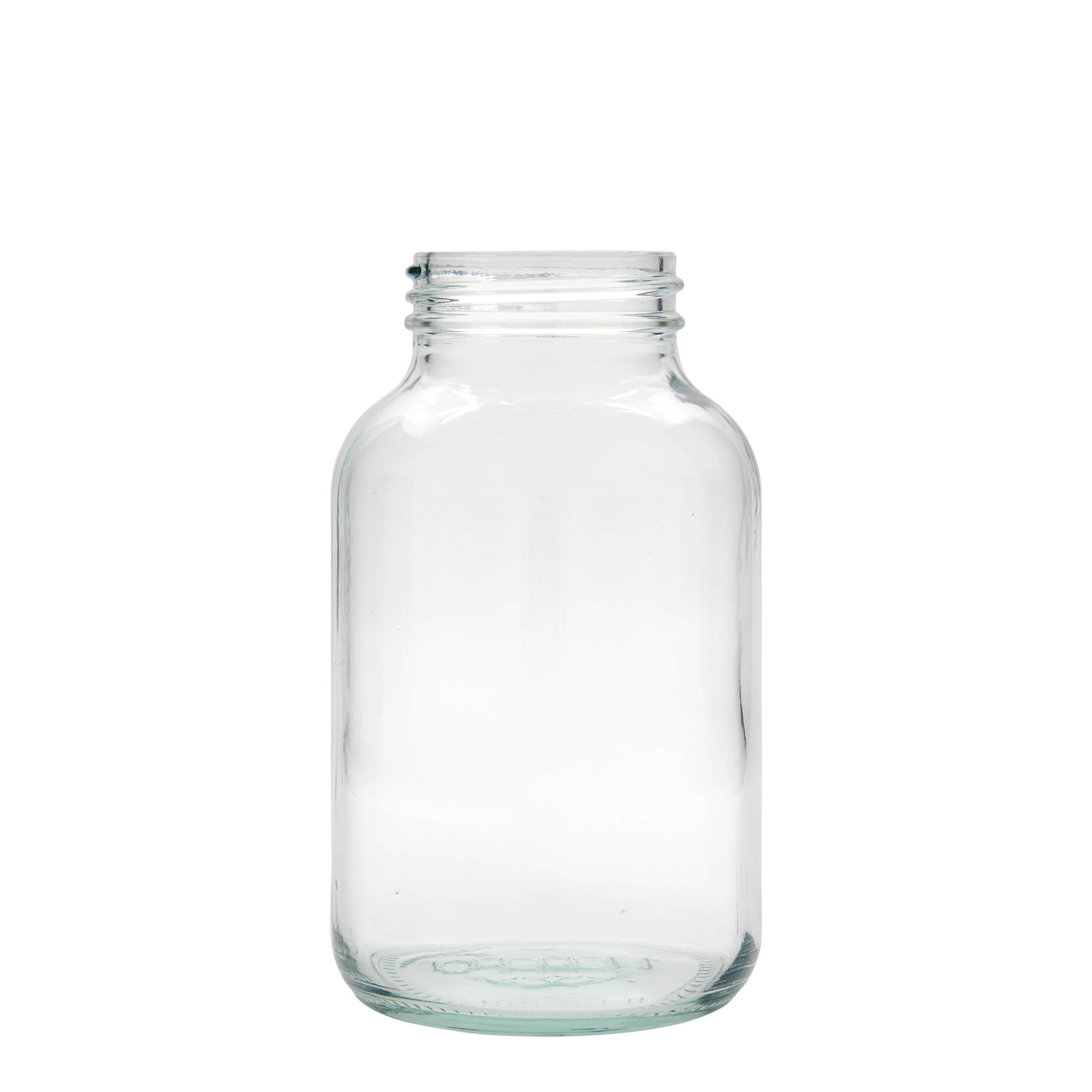 1.000 ml słoik szerokootworowy, wylot: DIN 68