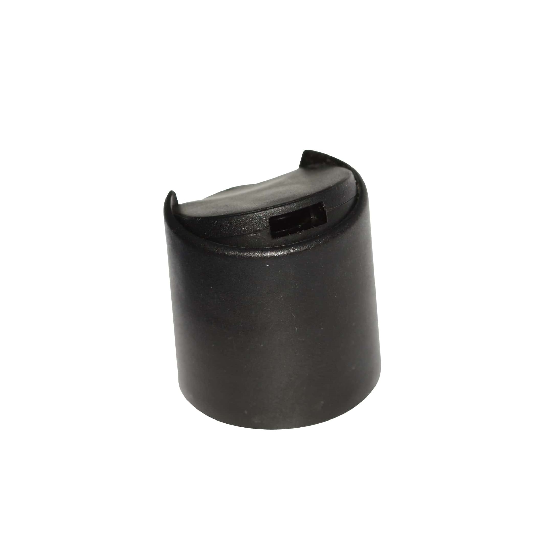 Zakrętka Disc Top, tworzywo sztuczne PP, czarna, do otworu: 24/410