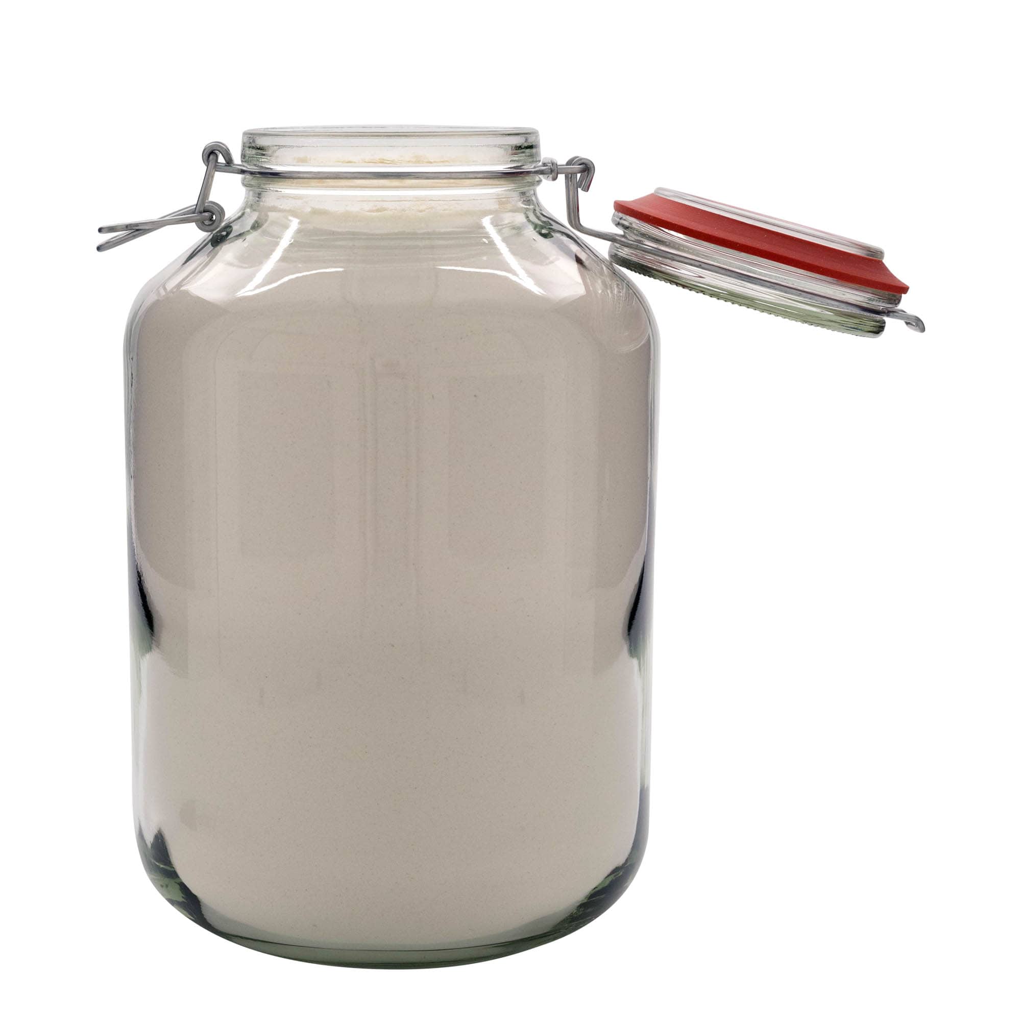 4,880 ml słoik z drucianym zamknięciem, otwór: zamknięcie drucianym zamkiem