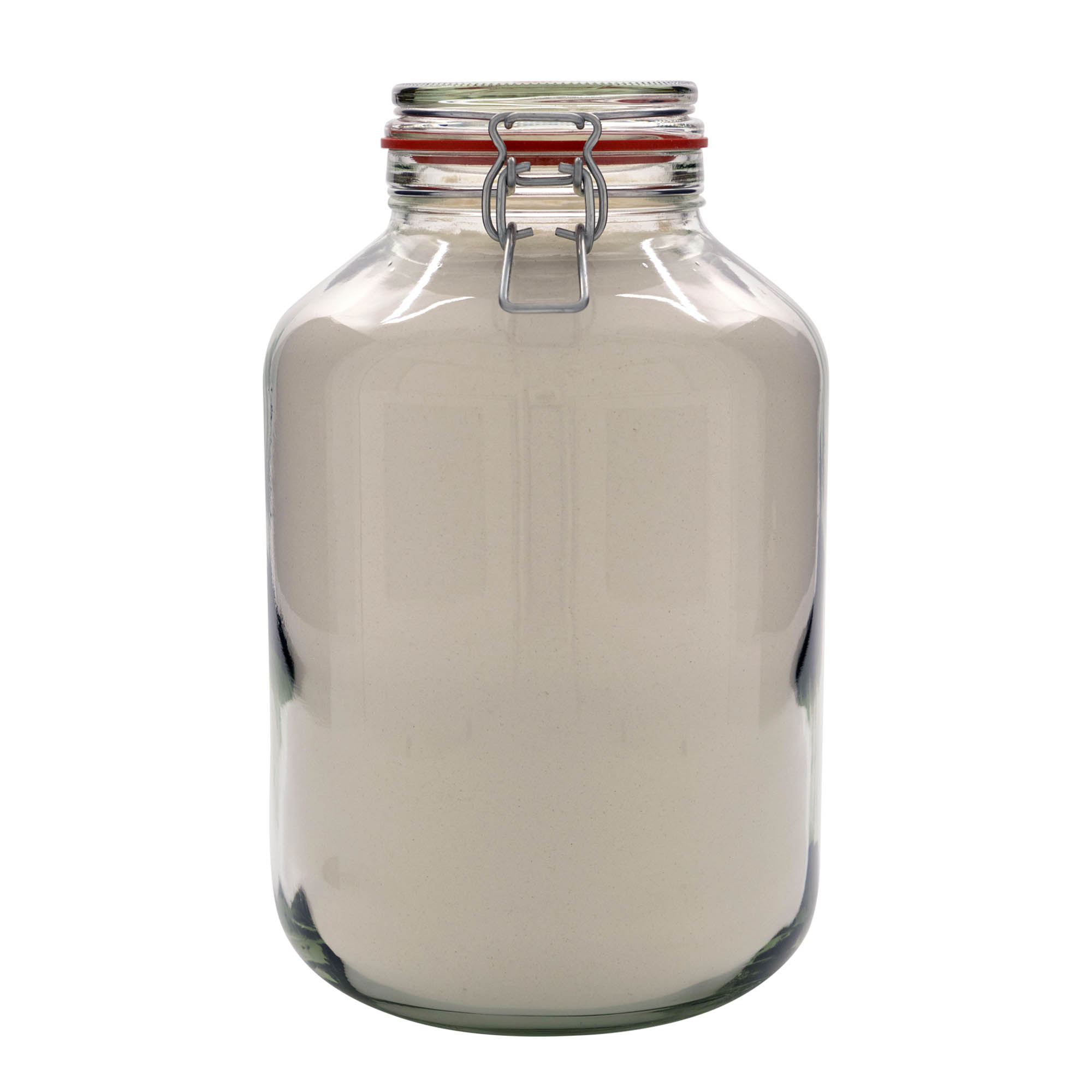 4,880 ml słoik z drucianym zamknięciem, otwór: zamknięcie drucianym zamkiem