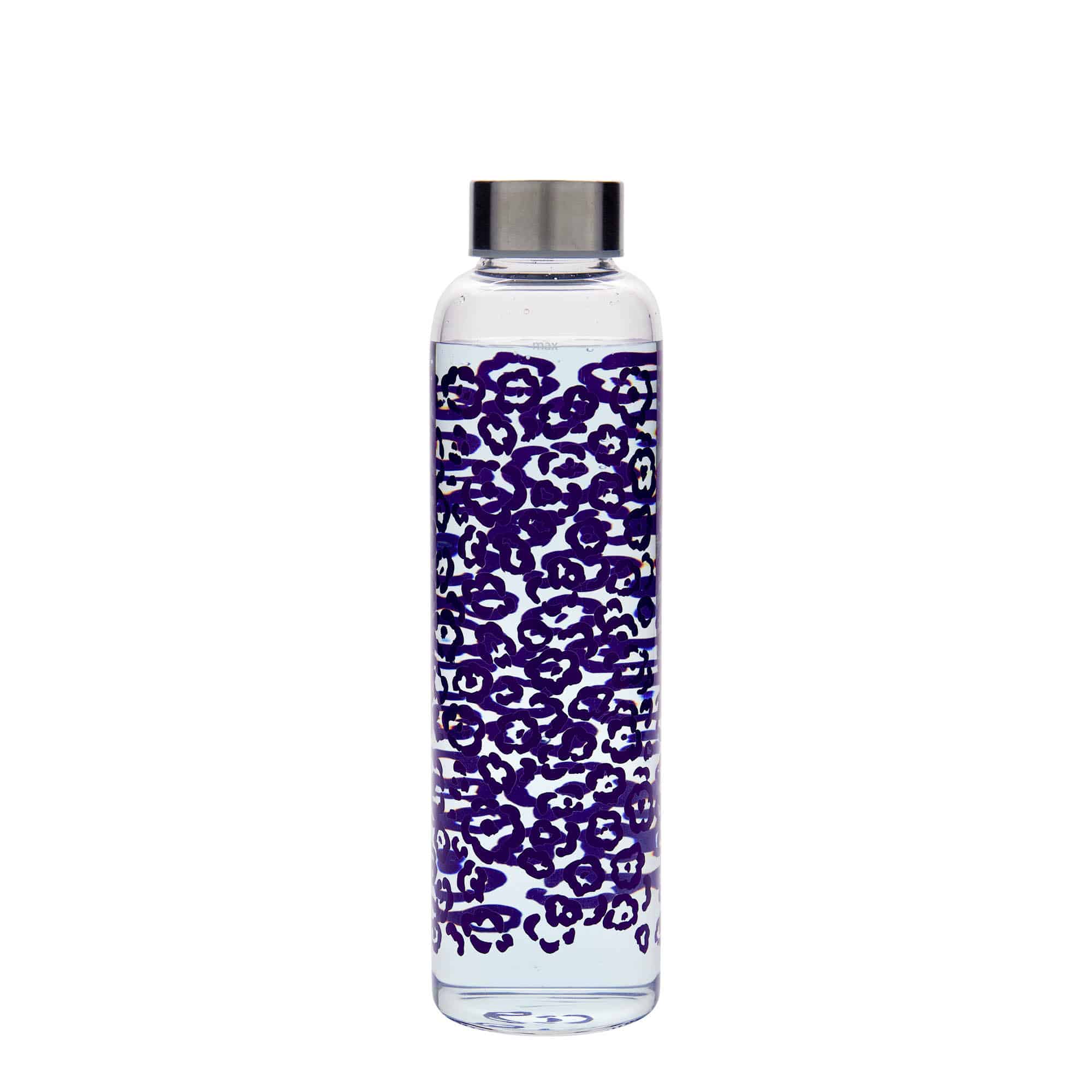 500 ml butelka do picia 'Perseus', wzór: kwiaty lilii, zamknięcie: zakrętka