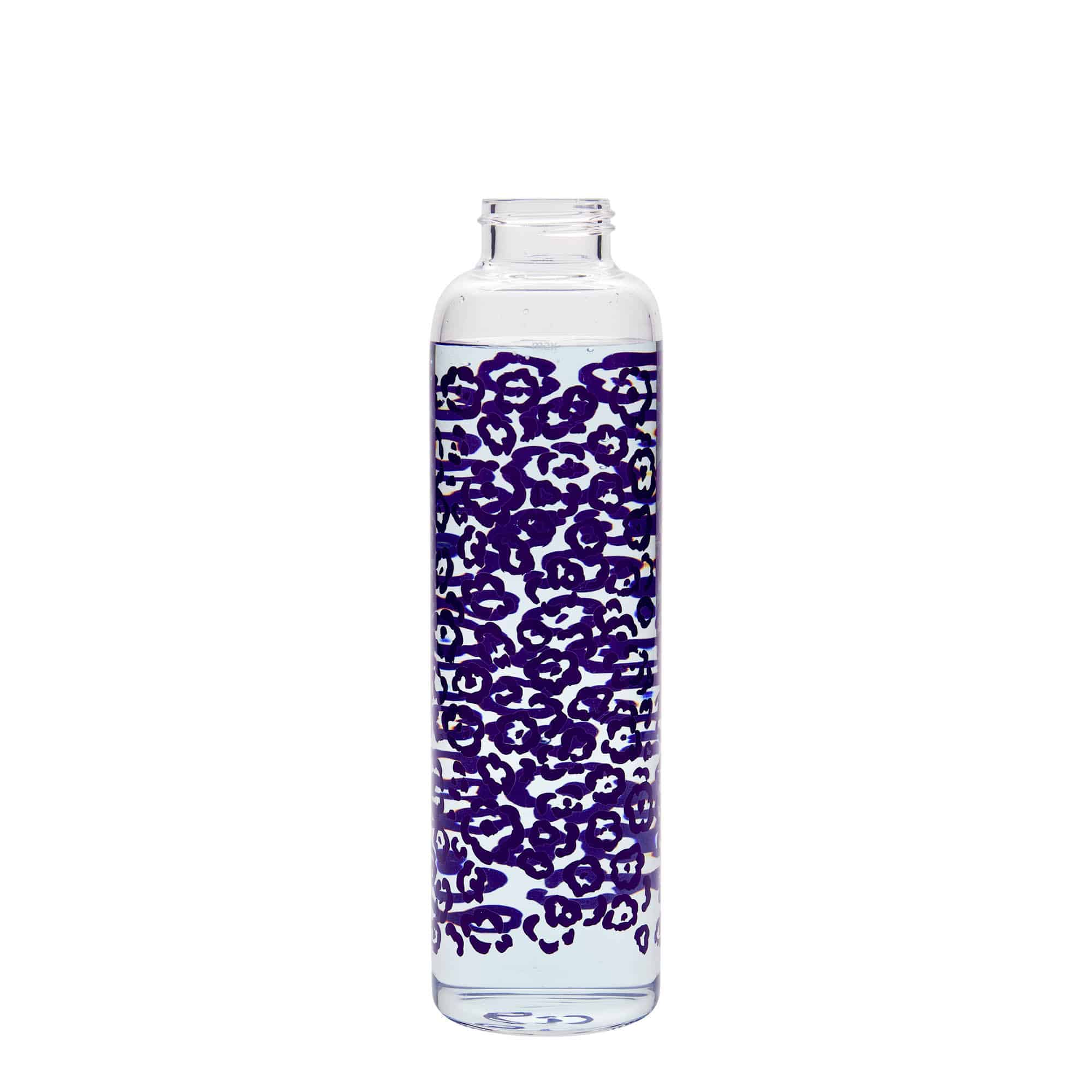 500 ml butelka na napoje „Perseus - Fioletowe kwiaty”, otwór: zakrętka na gwint 500 ml butelka na napoje „Perseus - Fioletowe kwiaty”, otwór: zakrętka na gwint
