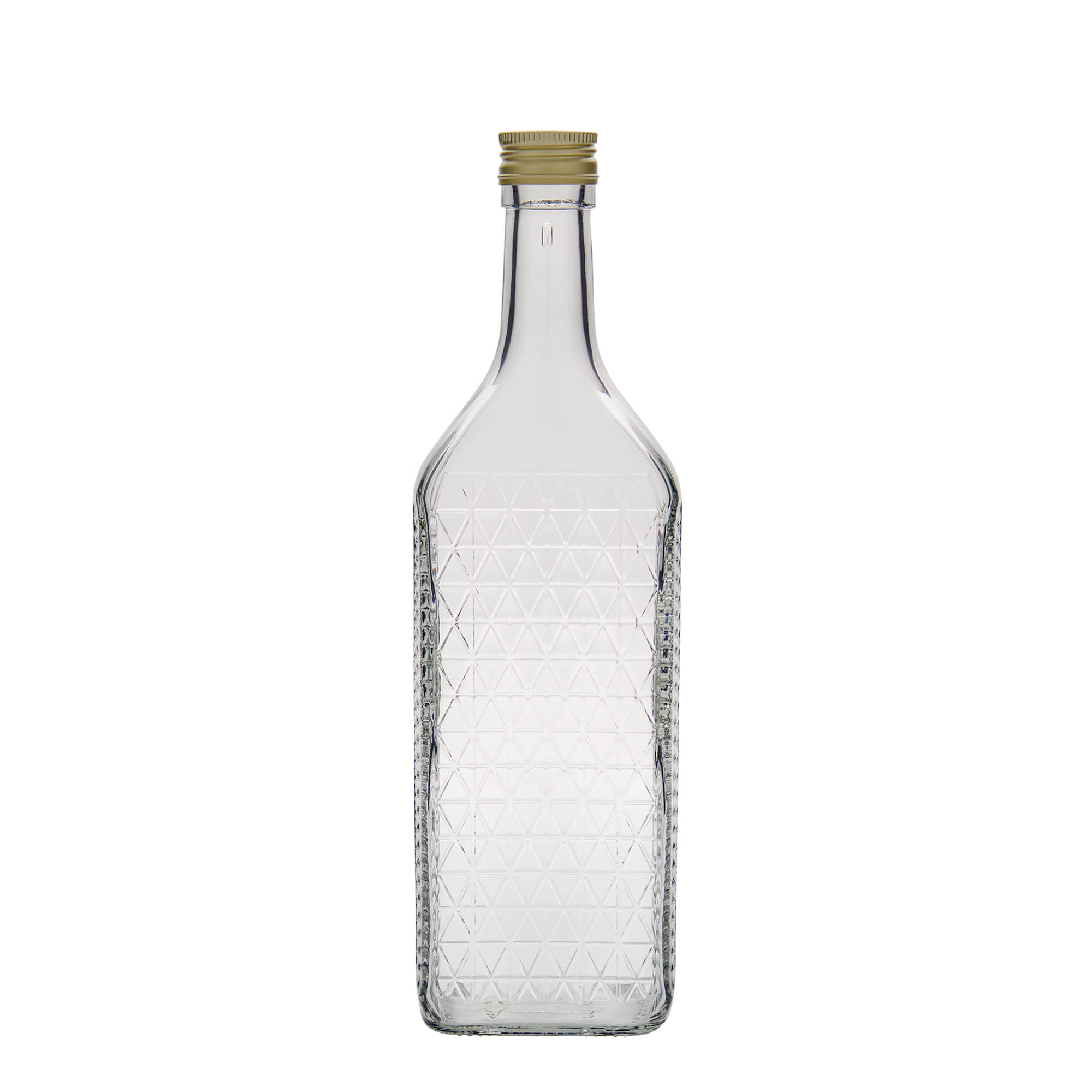 700 ml butelka szklana 'Caruso', prostokątna, wylot: PP 31,5 700 ml butelka szklana 'Caruso', prostokątna, wylot: PP 31,5