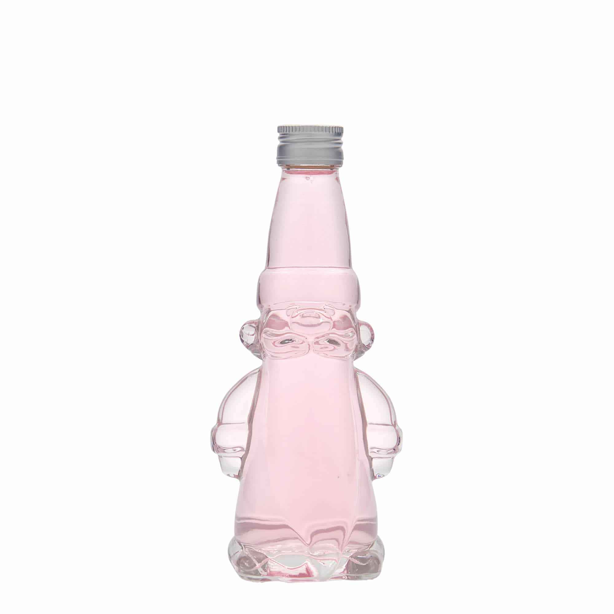 200 ml butelka szklana 'Bożonarodzeniowy skrzat', zamknięcie: PP 28