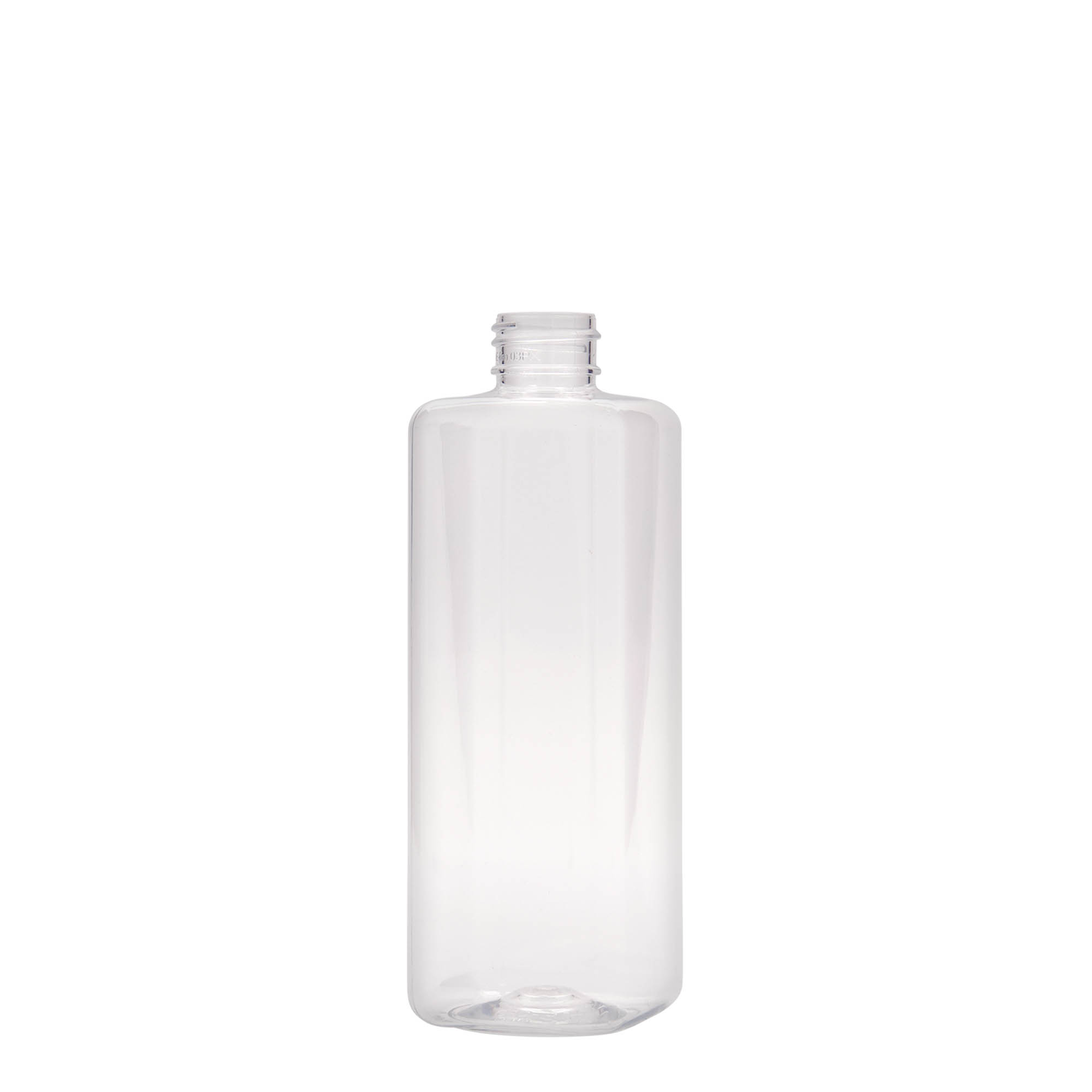 300 ml butelka PET „Karl”, kwadratowa, plastik, gwint: 24/410 300 ml butelka PET „Karl”, kwadratowa, plastik, gwint: 24/410