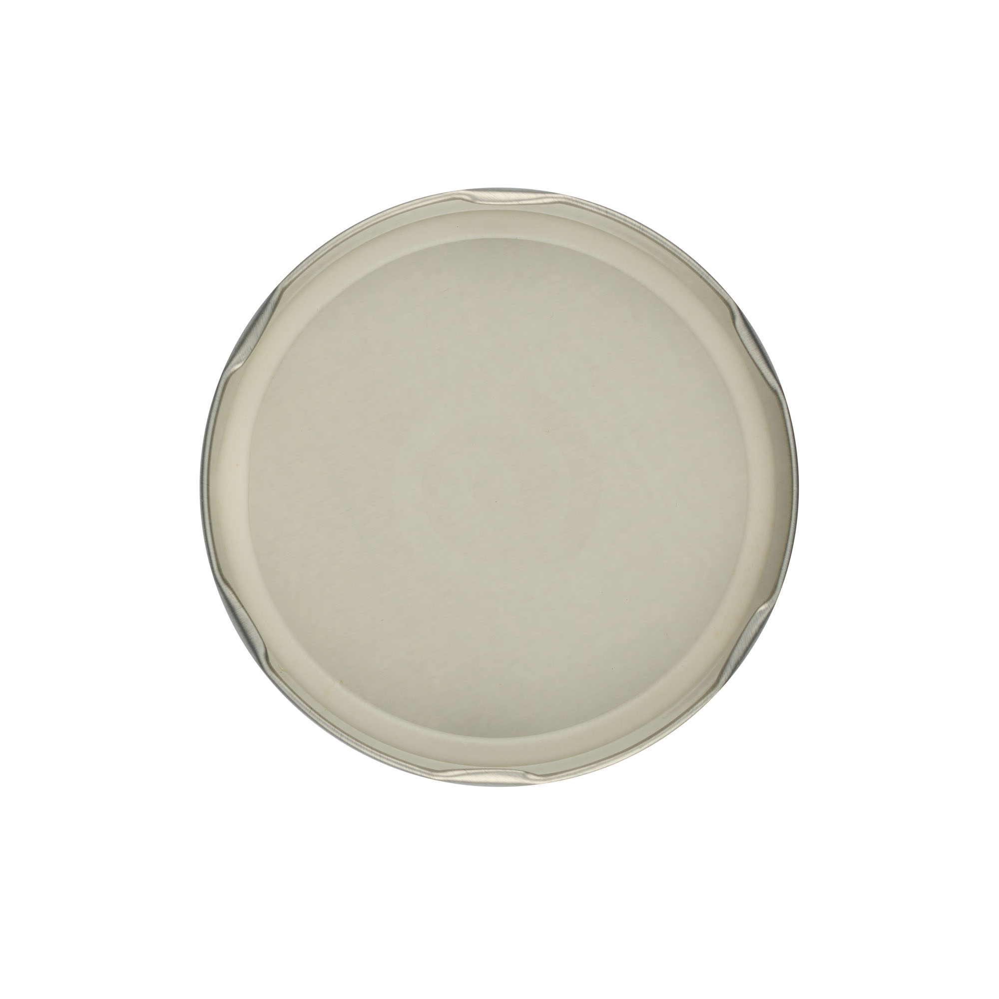 Zakrywka Twist-Off, blacha biała, srebrna, do szyjki: TO 100