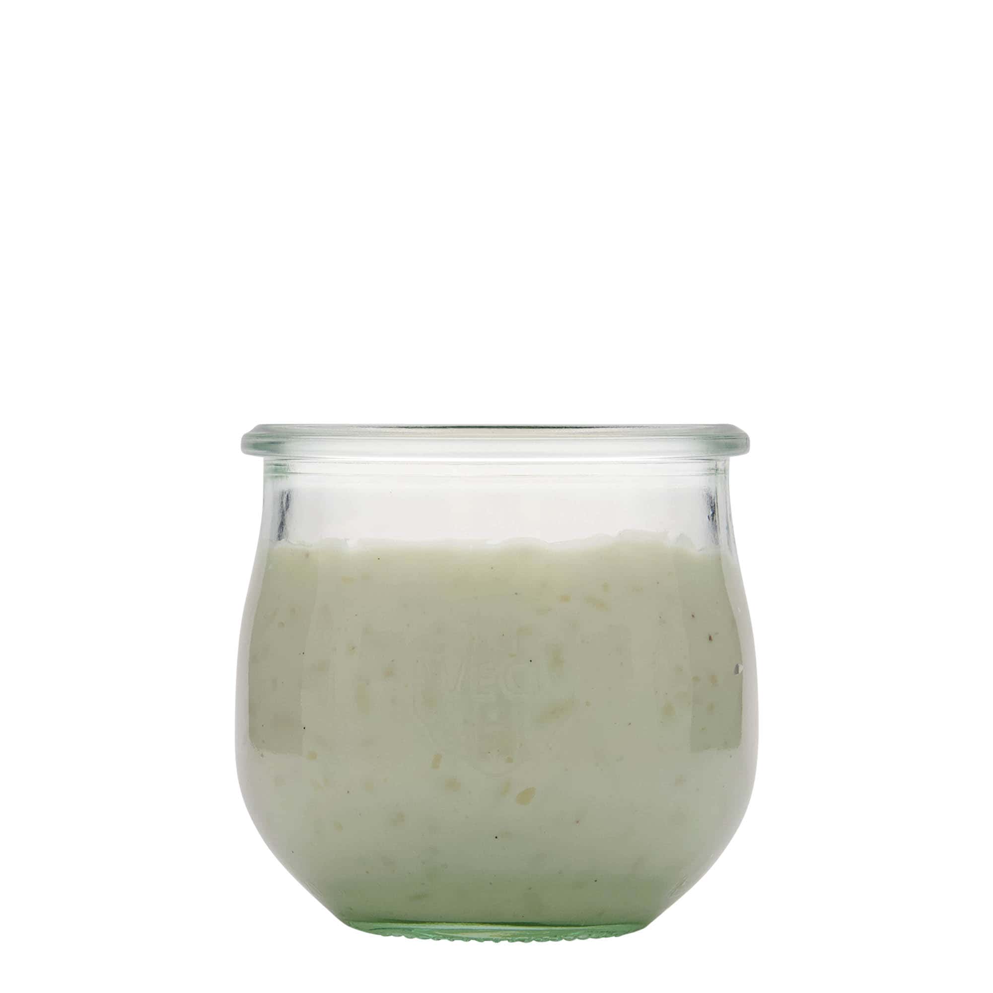 370 ml słoik tulip WECK, zamknięcie: krawędź okrągła