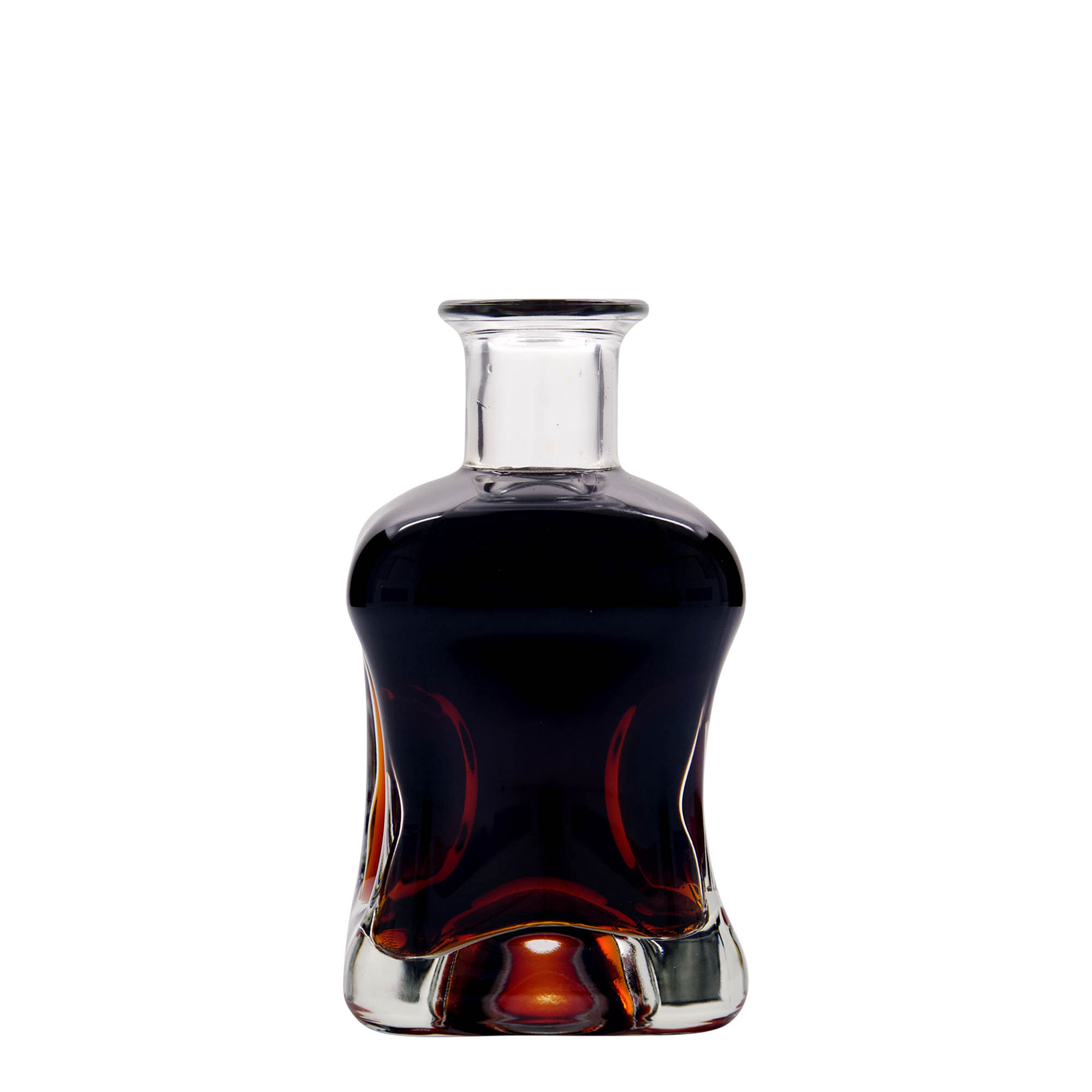 Butelka szklana 350 ml „Dublin”, kwadratowa, szyjka: korek