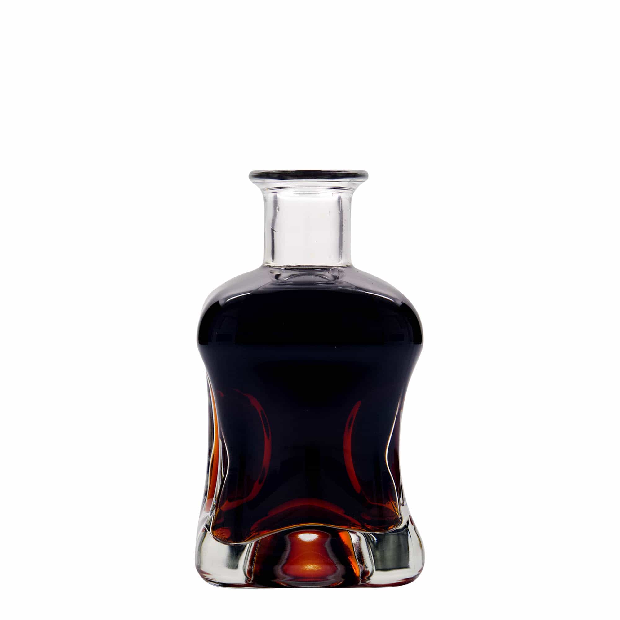 Butelka szklana 350 ml „Dublin”, kwadratowa, szyjka: korek