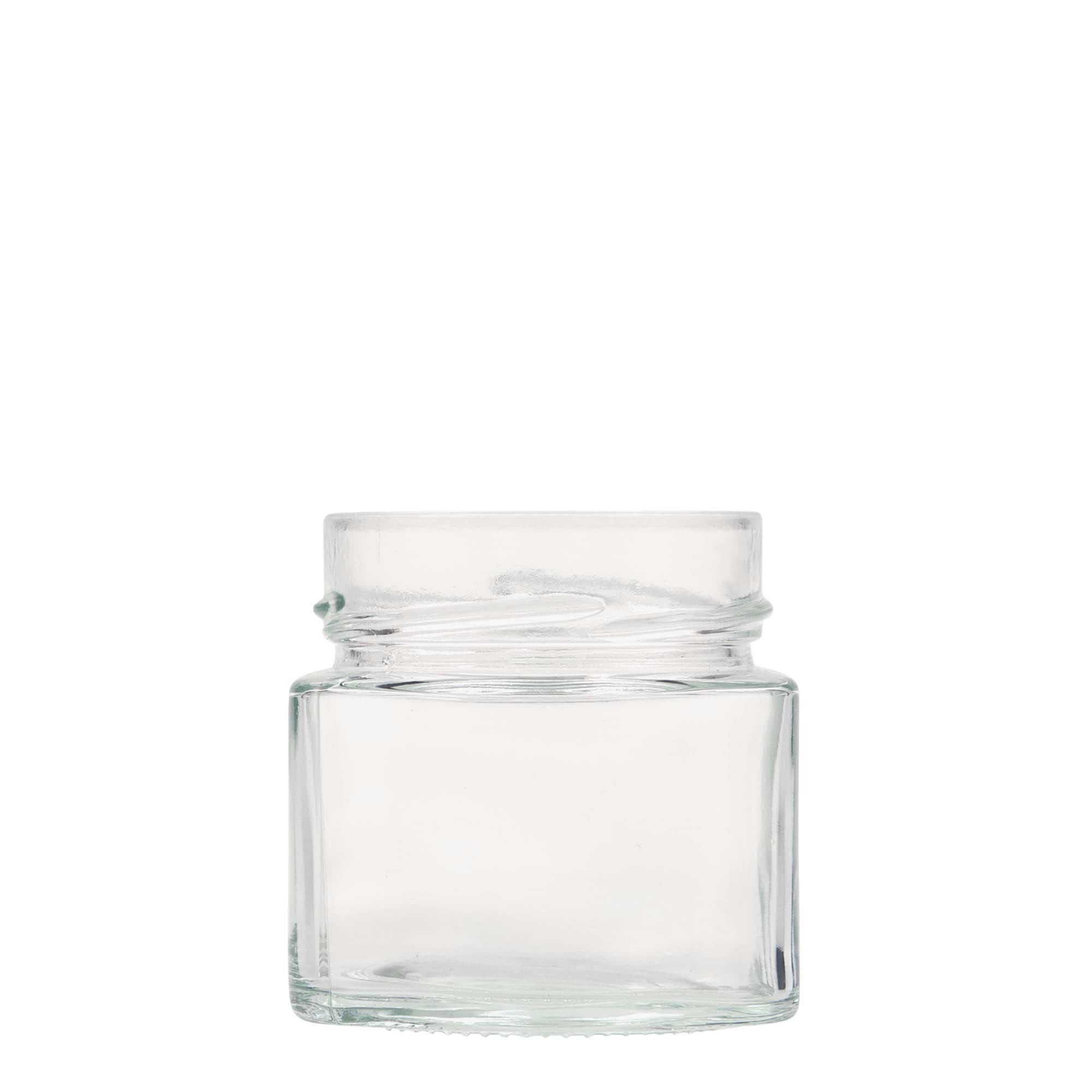 212 ml sześcienne szkło 'Kimba', otwór: Extra-Deep-Twist-Off (EDTO 70)