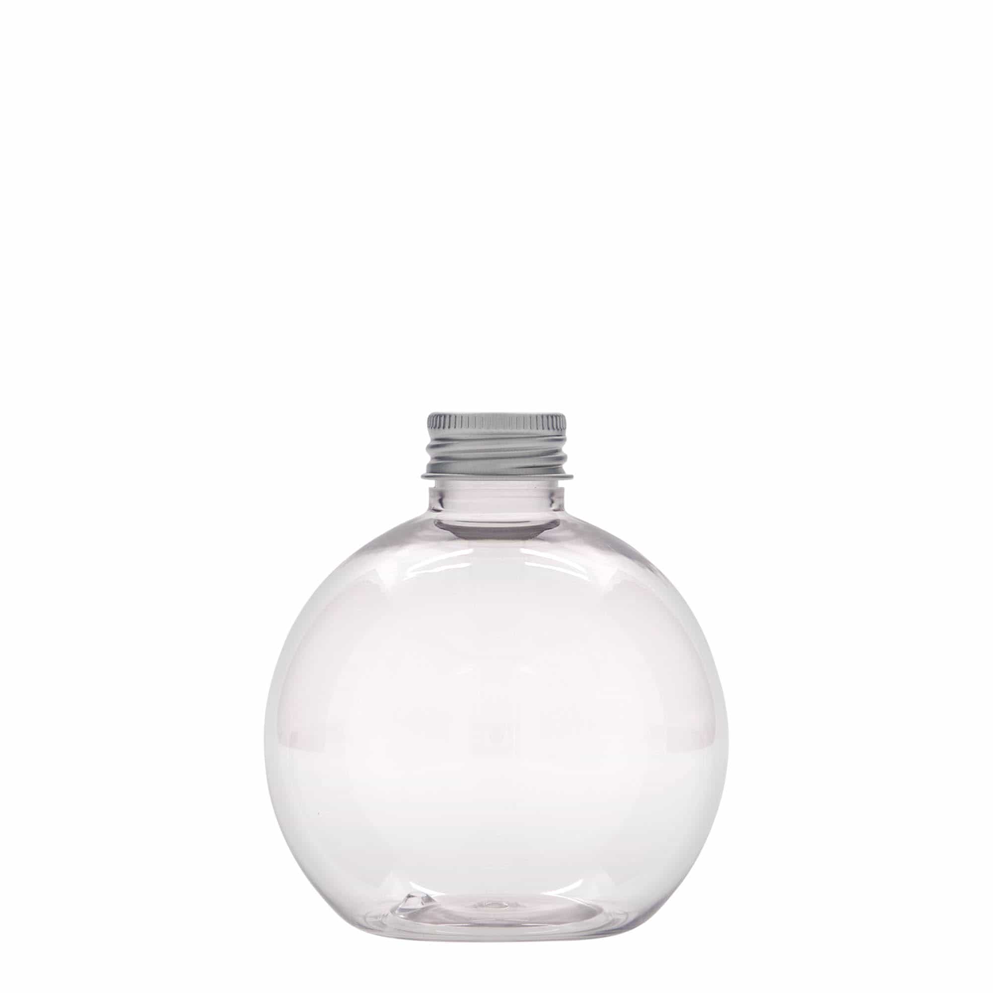 250 ml butelka PET 'Perry', okrągła, tworzywo sztuczne, zamknięcie: 24/410