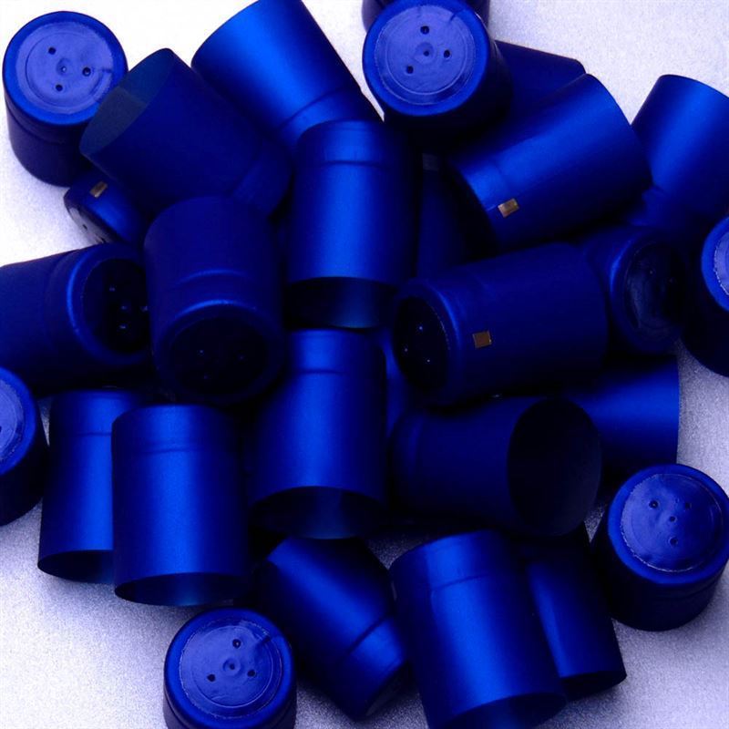 Kapturek termokurczliwy 32x41, tworzywo sztuczne PVC, kolor niebieski