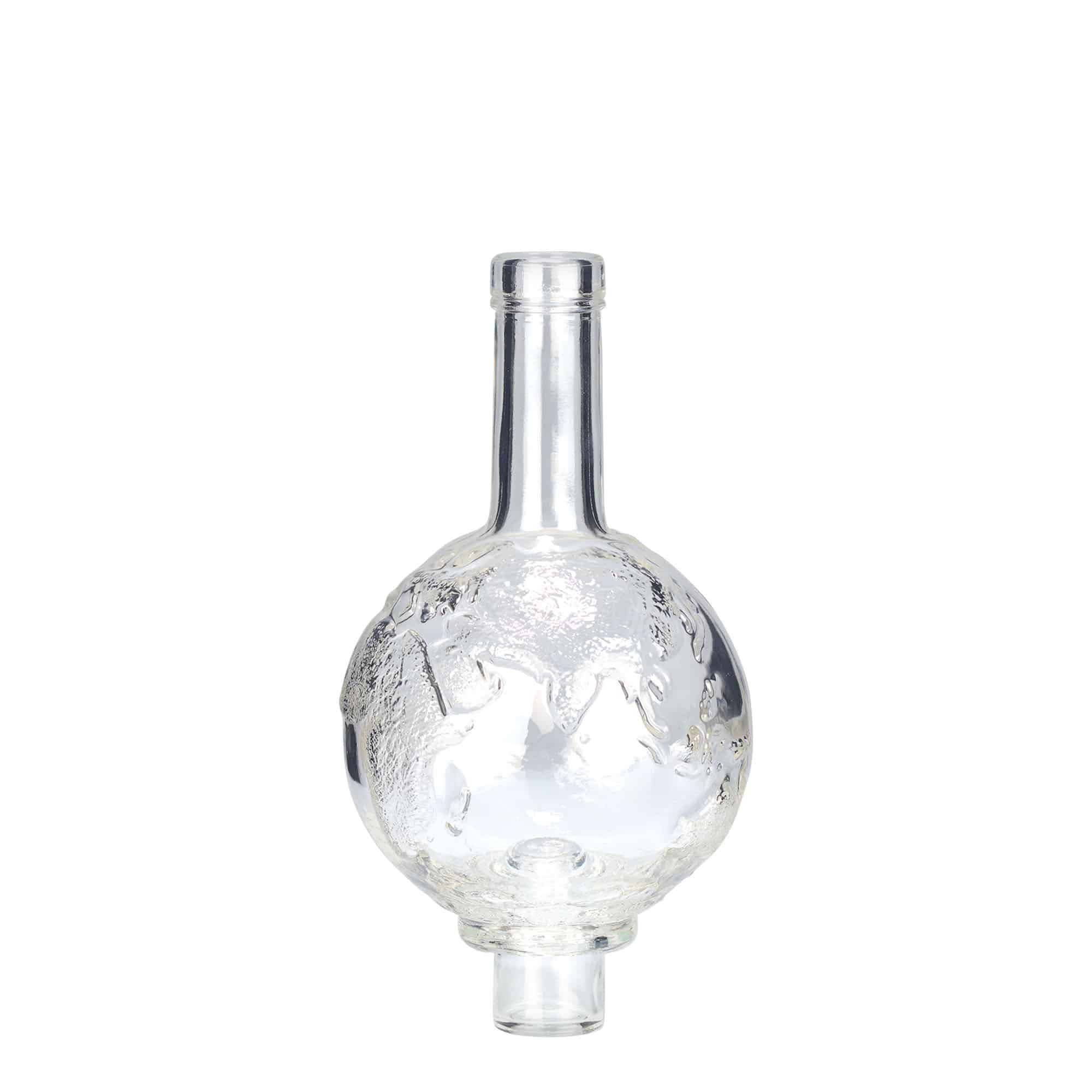 500 ml butelka szklana 'Globus', zamknięcie: korek 500 ml butelka szklana 'Globus', zamknięcie: korek