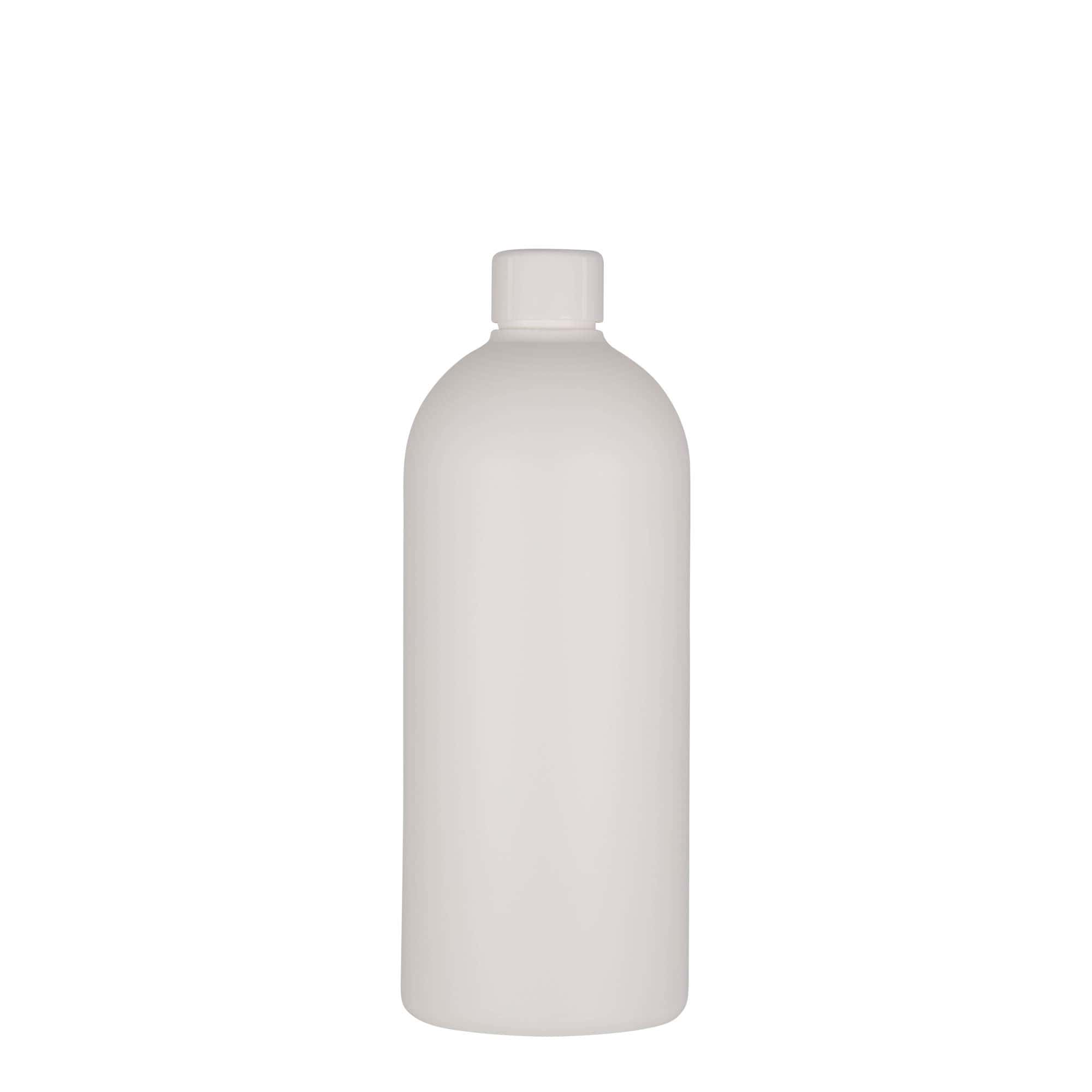 500 ml butelka plastikowa 'Tuffy', HDPE, biała, gwint: 24/410