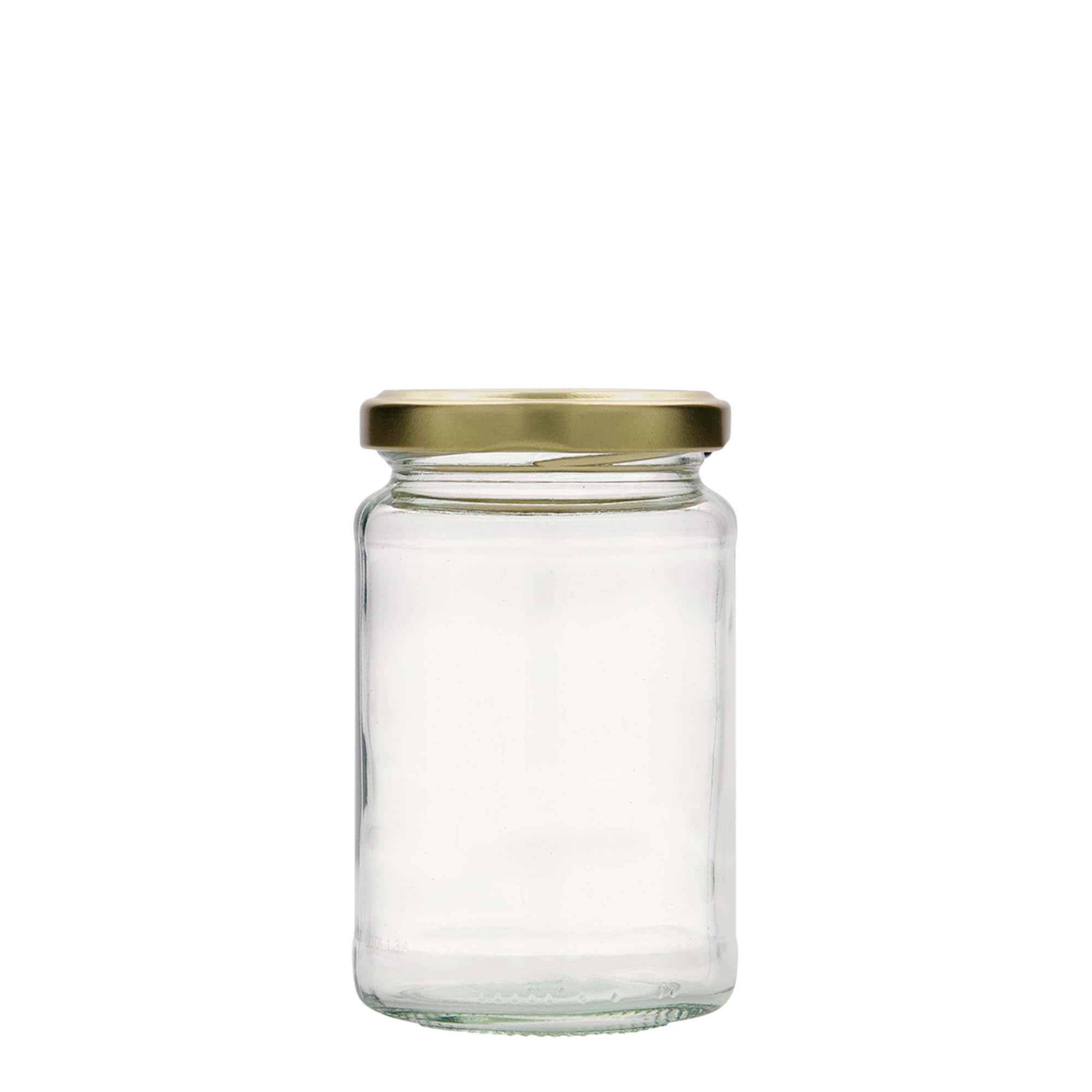 225 ml wysokie szklane naczynie o kształcie cylindrycznym, otwór: Twist-Off (TO 58)