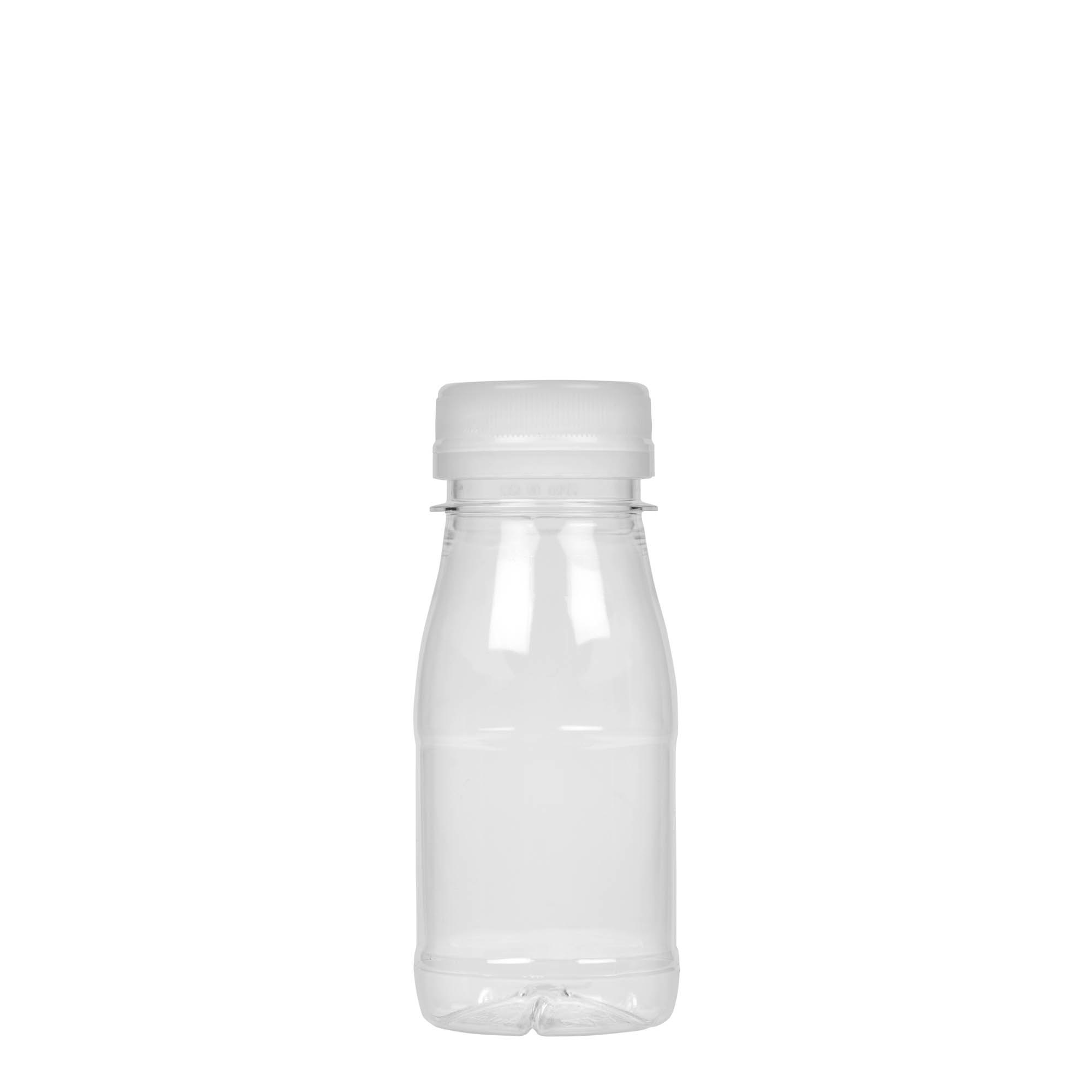 150 ml butelka PET „Milk and Juice”, tworzywo sztuczne, gwint: 38 mm