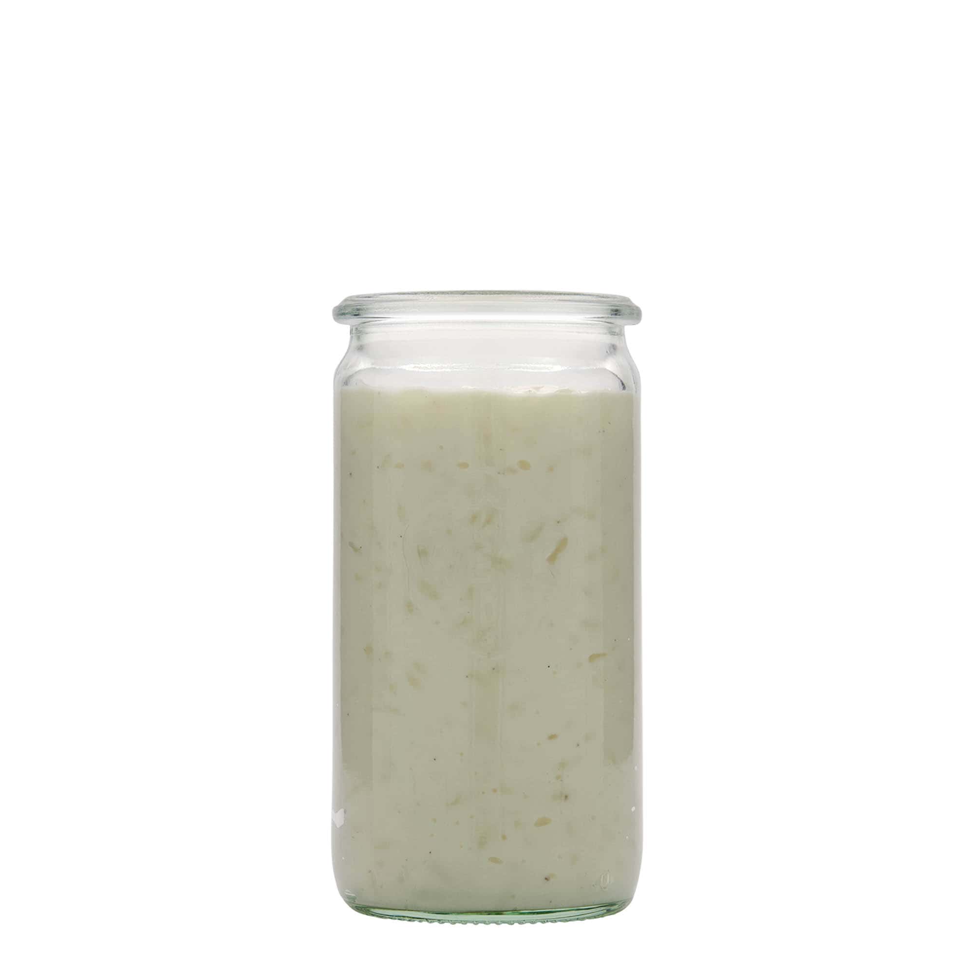 340 ml słoik cylinder WECK, zamknięcie: krawędź okrągła