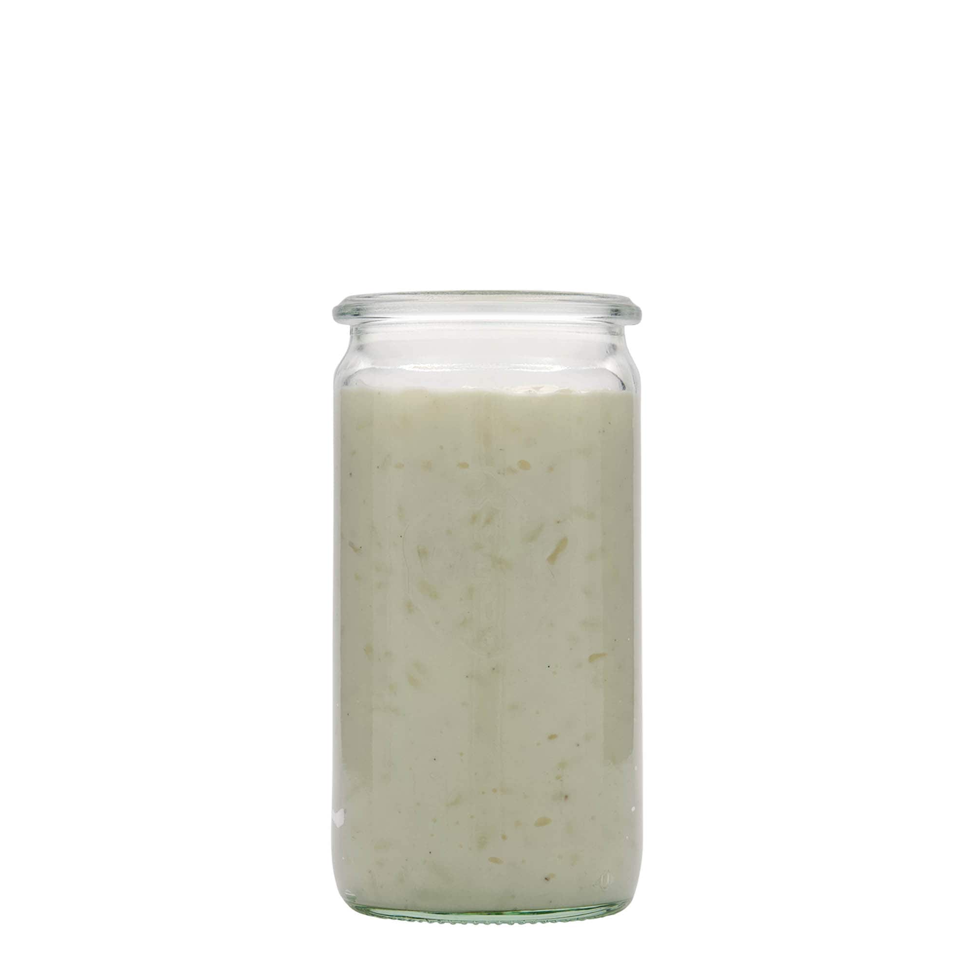 340 ml szklany słoik WECK cylindryczny, wylot: okrągła krawędź 340 ml szklany słoik WECK cylindryczny, wylot: okrągła krawędź