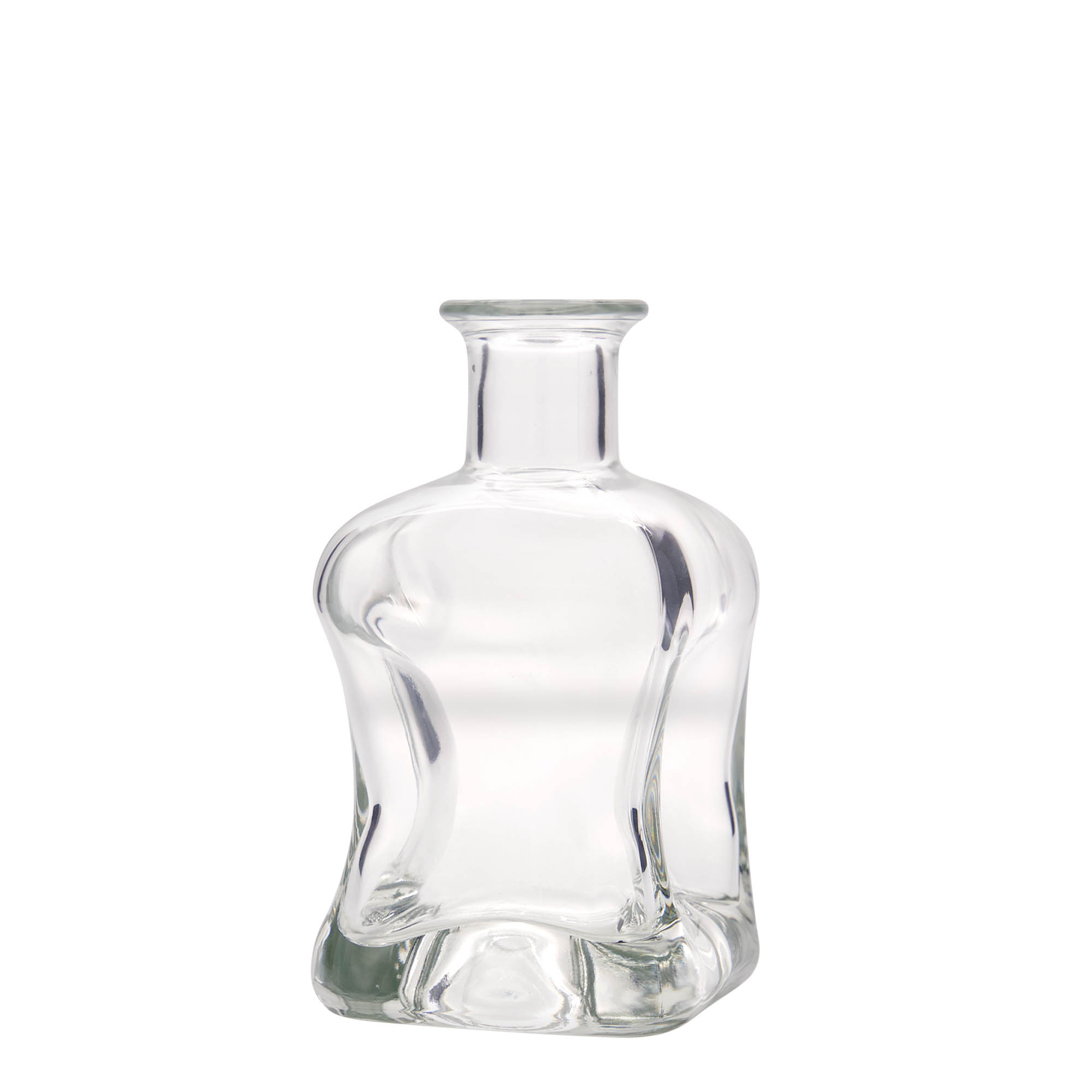 Butelka szklana 350 ml „Dublin”, kwadratowa, szyjka: korek Butelka szklana 350 ml „Dublin”, kwadratowa, szyjka: korek