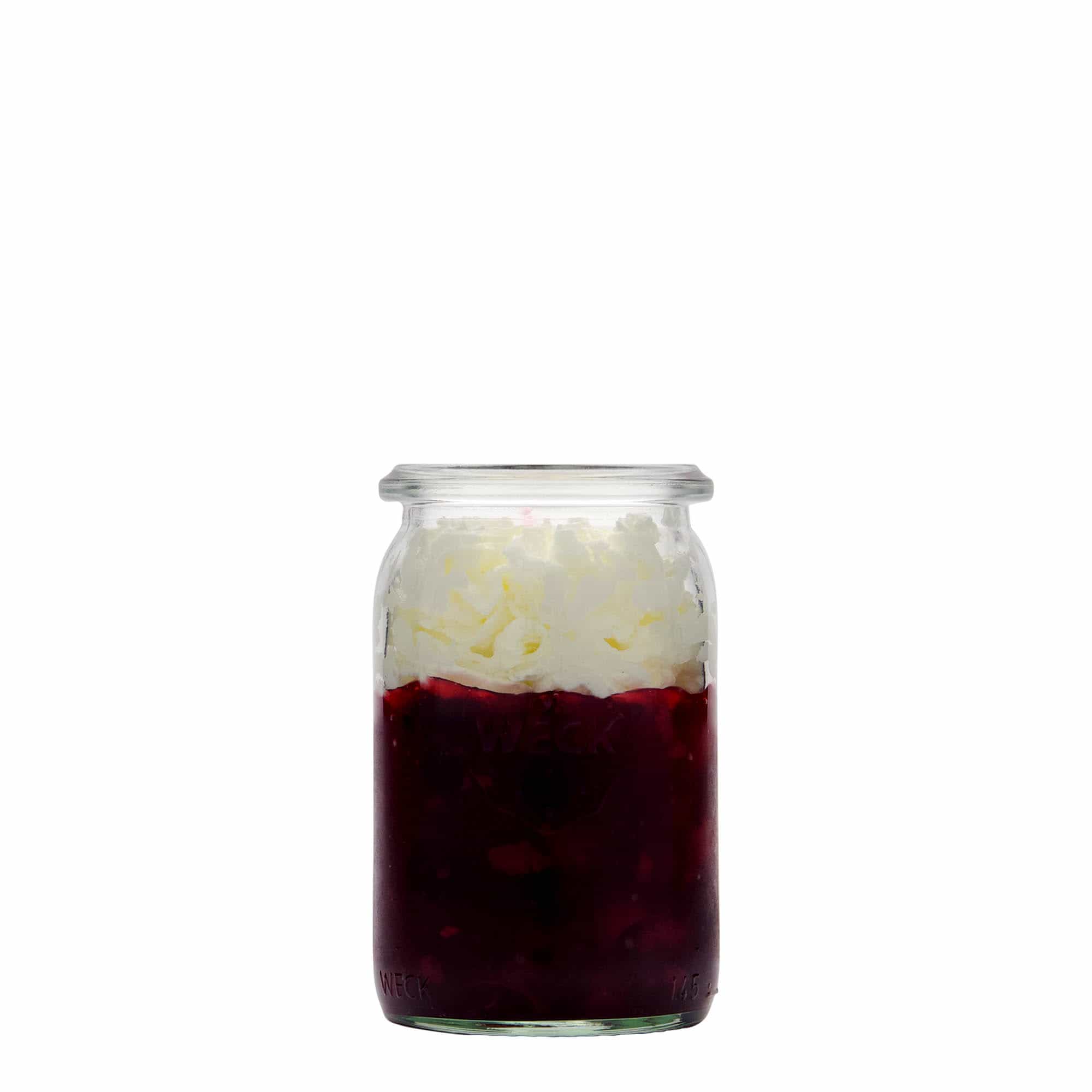 145 ml słoik cylinder WECK, zamknięcie: krawędź okrągła