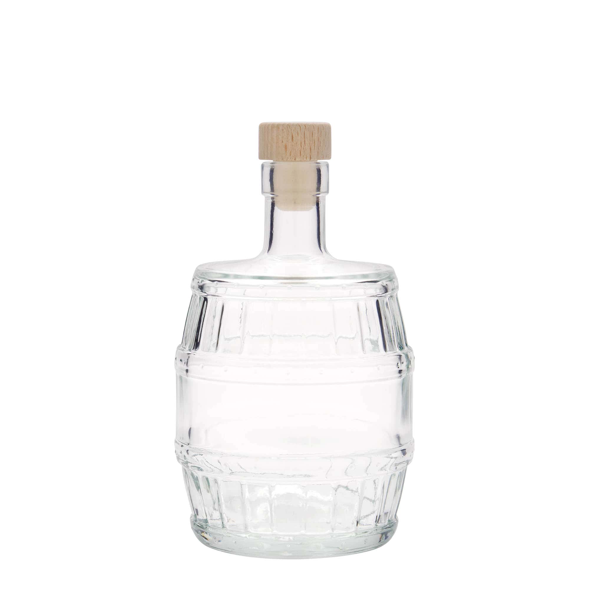 500 ml butelka szklana „beczka”, otwór: korek