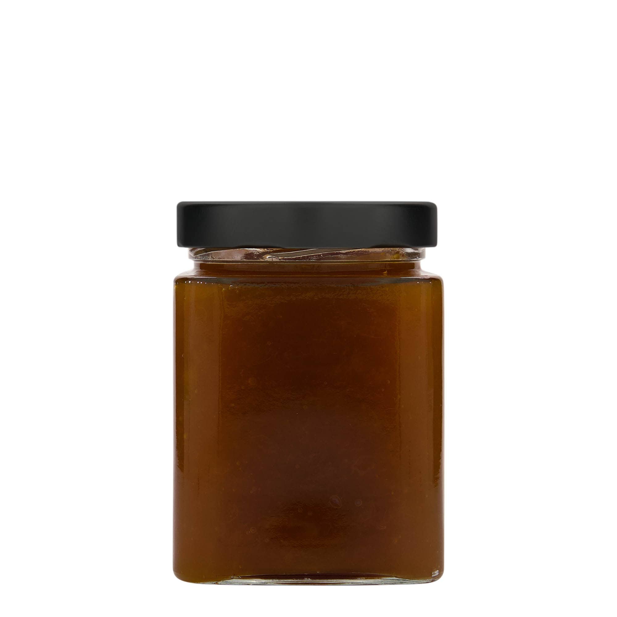 580 ml sześcienny słoik 'Ikarus', otwór: Deep-Twist-Off (DTO 82)