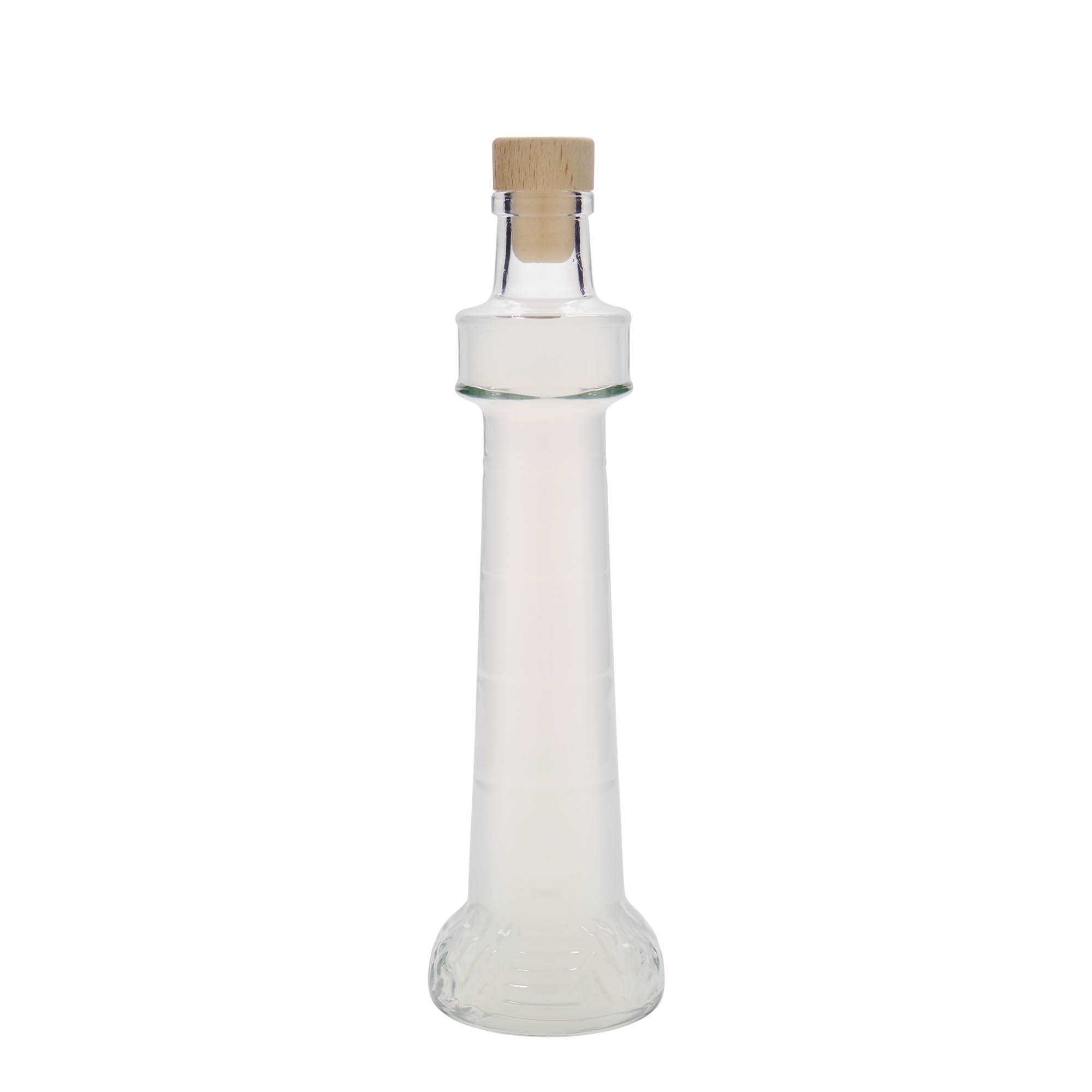 Butelka szklana 200 ml „Leuchtturm”, otwór: korek Butelka szklana 200 ml „Leuchtturm”, otwór: korek