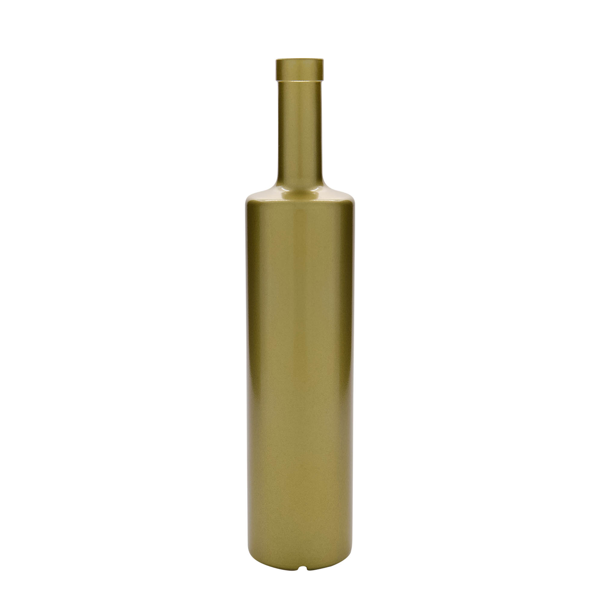700 ml butelka szklana 'Centurio', złota, szyjka: korek 700 ml butelka szklana 'Centurio', złota, szyjka: korek