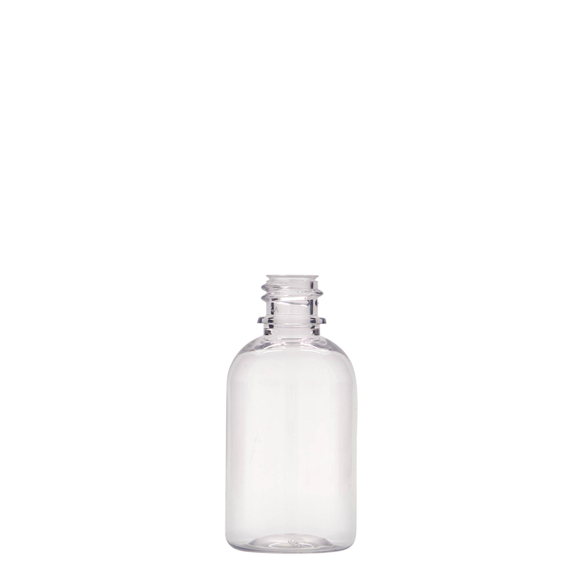50 ml butelka medyczna PET „Easy Living”, tworzywo sztuczne, gwint: DIN 18