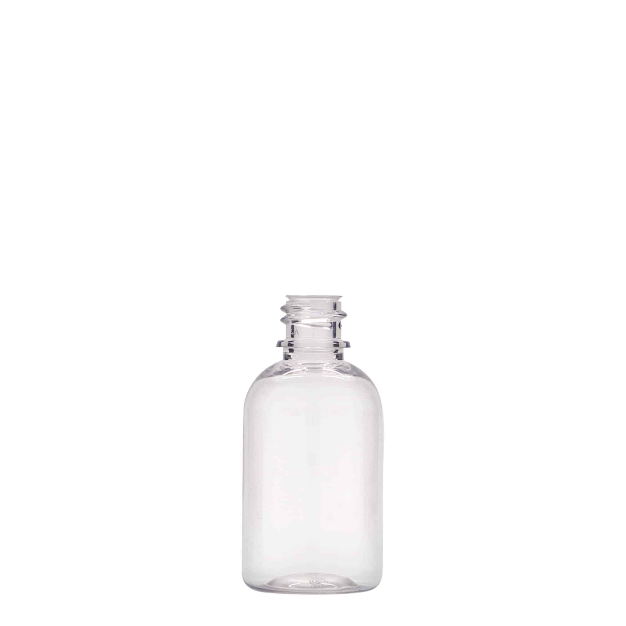 50 ml butelka medyczna PET „Easy Living”, tworzywo sztuczne, gwint: DIN 18